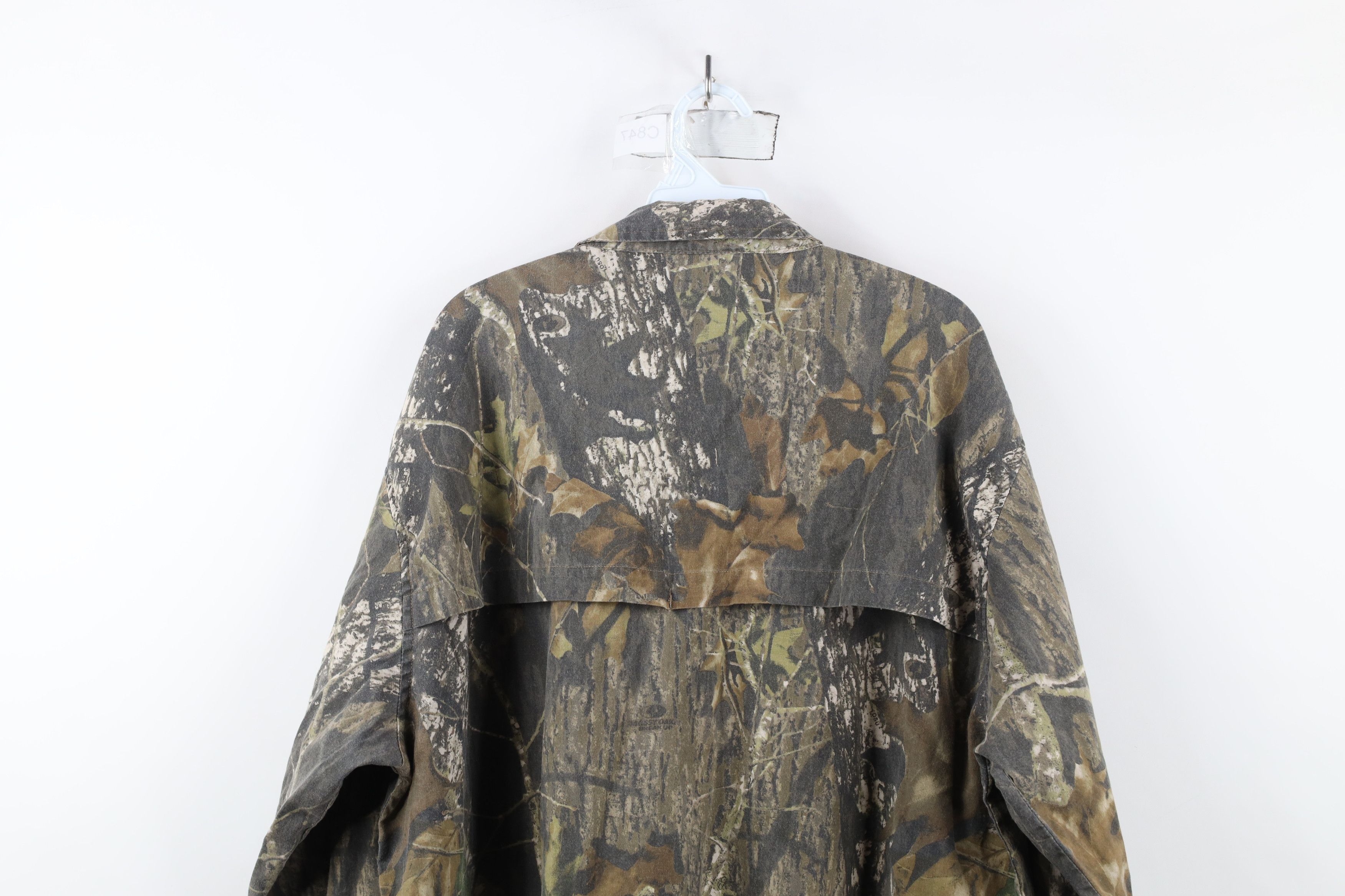 Vintage Vintage Y2K Streetwear Camouflage Collared Button Shirt Size US XL / EU 56 / 4 - 12 Thumbnail