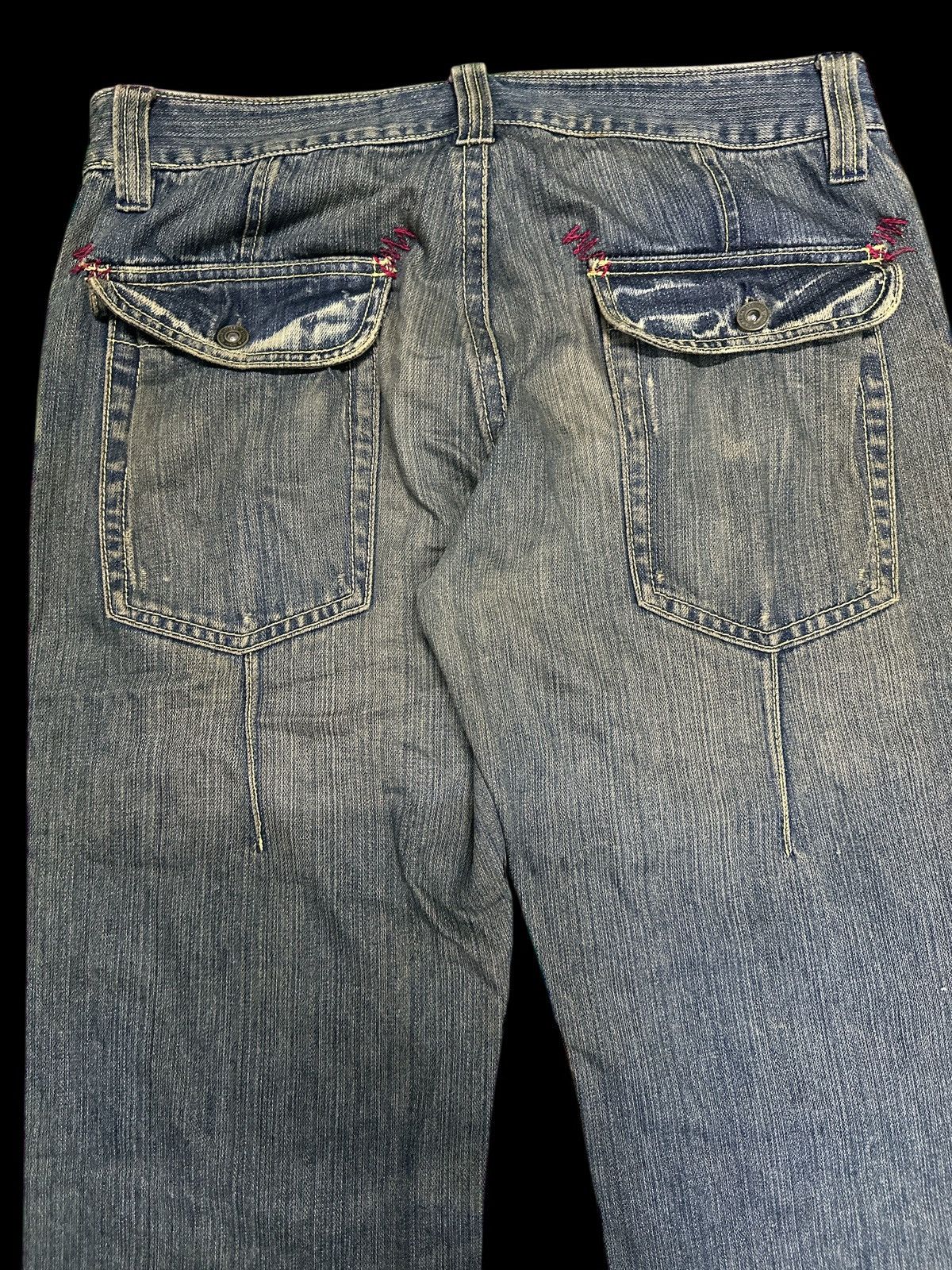 Japanese Brand Flare 💥 Baker Pants Style Number 💥 Size US 34 / EU 50 - 4 Thumbnail