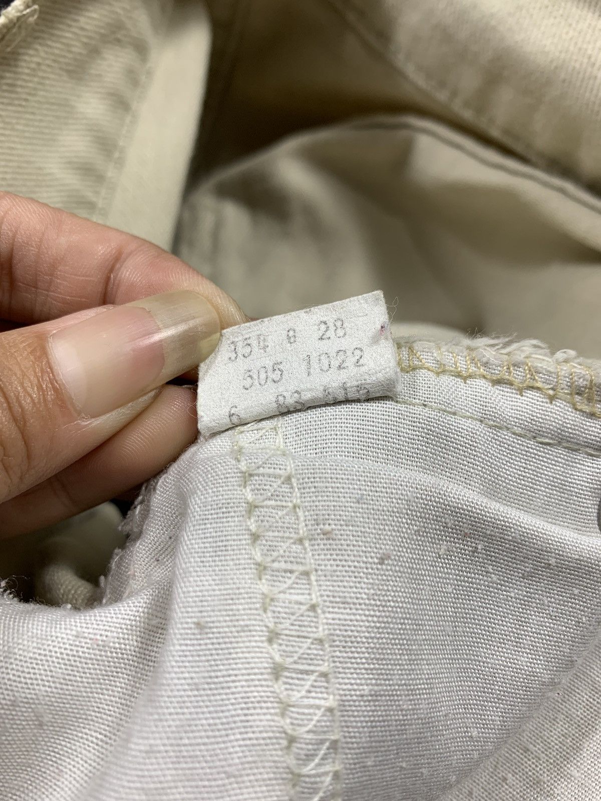 Levi's × Levi's Vintage Clothing × Vintage 1970’s Levis White Tab Jeans Size US 28 / EU 44 - 5 Thumbnail