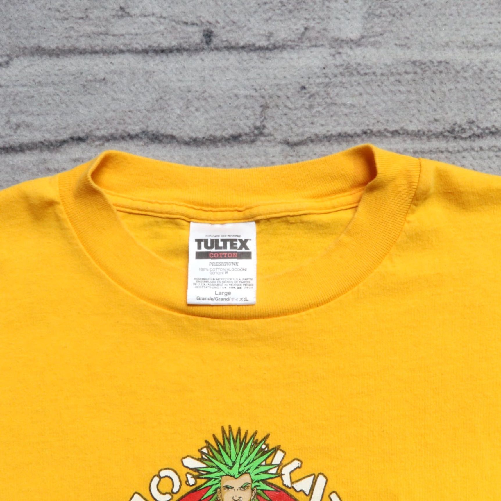 Vintage VINTAGE Foundation Skateboards Shirt Mens Large Yellow 90s Punk Size US L / EU 52-54 / 3 - 7 Thumbnail