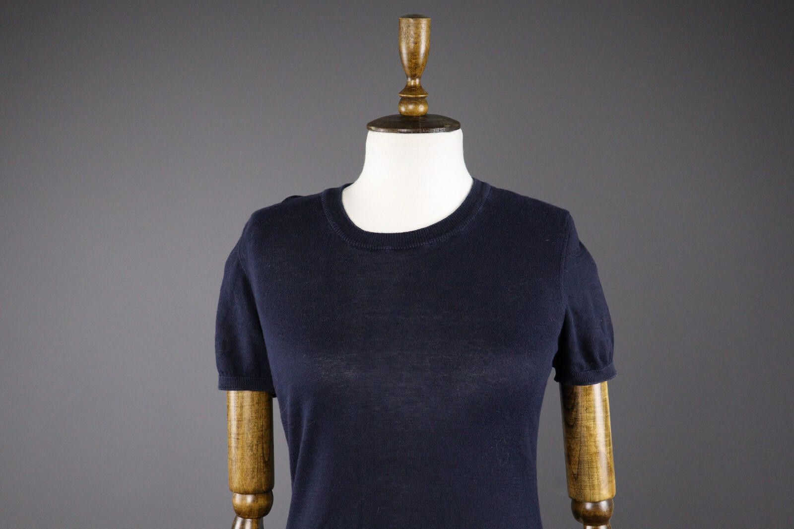 Moncler Moncler Maglia Tricot Girocolo Black Knit Top Sweater Size S Size S / US 4 / IT 40 - 2 Thumbnail