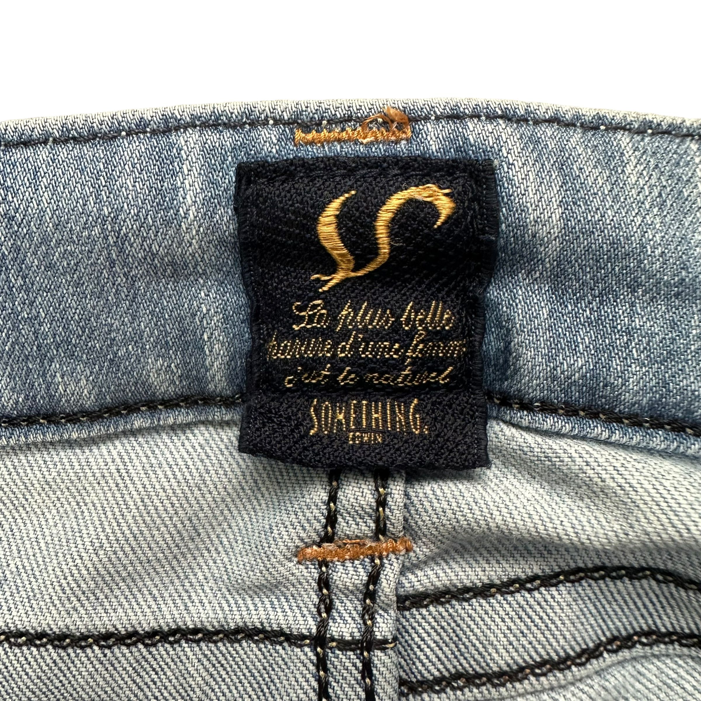 Edwin EDWIN VIENUS JEAN WASHED FLARE JEANS WIDE LEG #8891-035 Size 29" - 7 Thumbnail