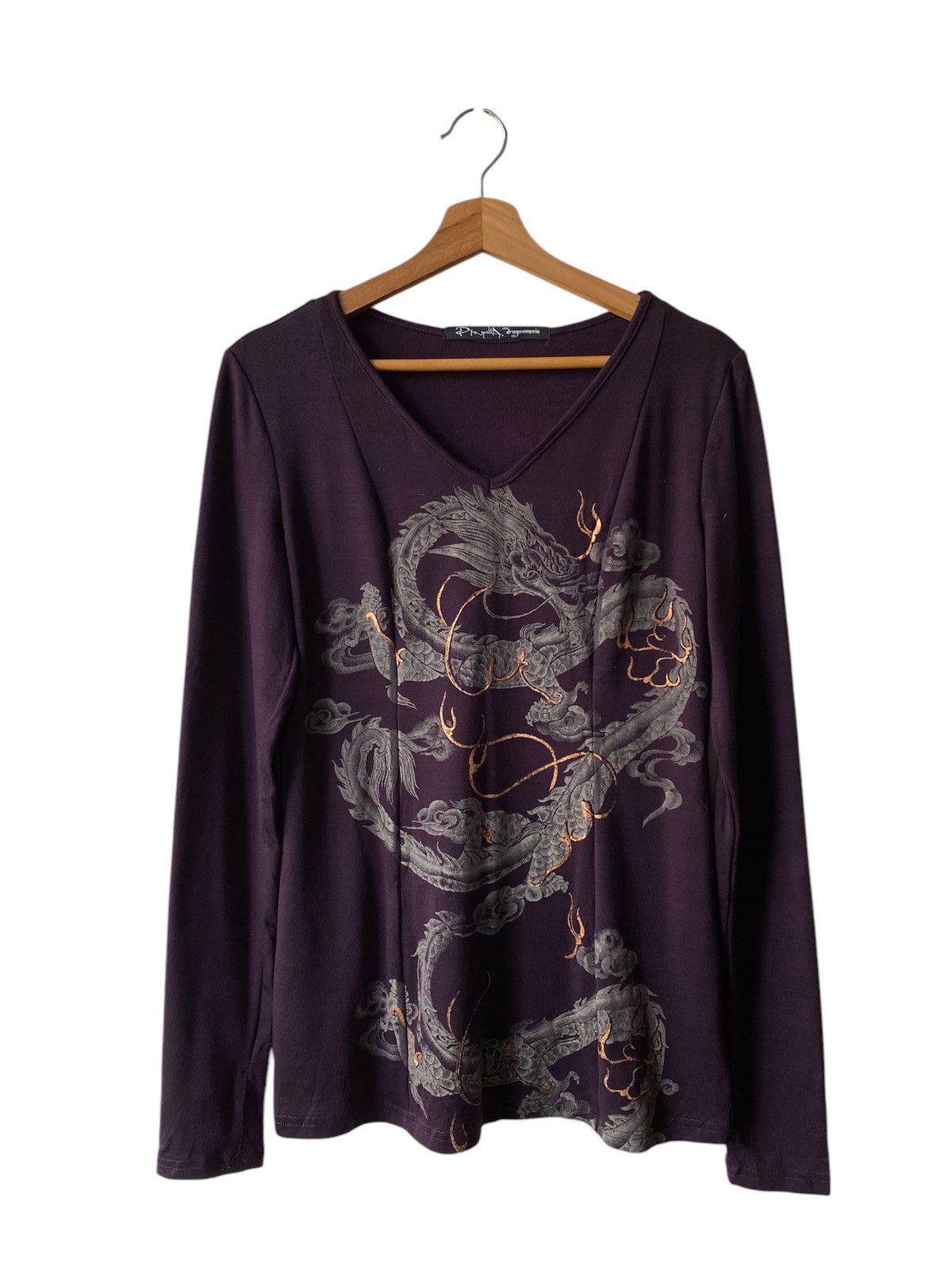 14th Addiction × If Six Was Nine × Japanese Brand Dragonmania By Odds On Japan Design Long Sleeve Strechable Size US M / EU 48-50 / 2 - 1 Thumbnail