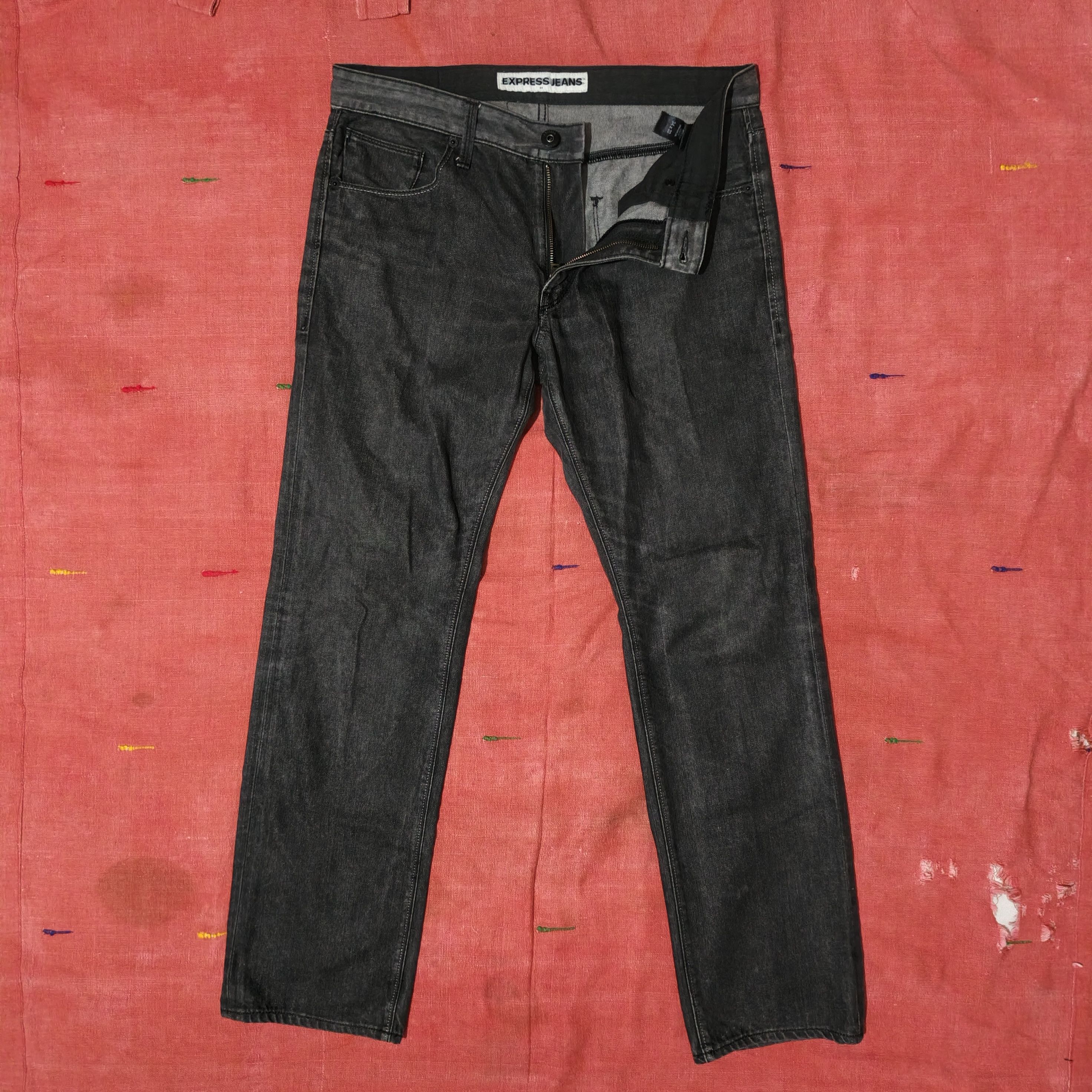 Express Express Jeans Slim Fit by Rocco Size US 36 / EU 52 - 2 Thumbnail