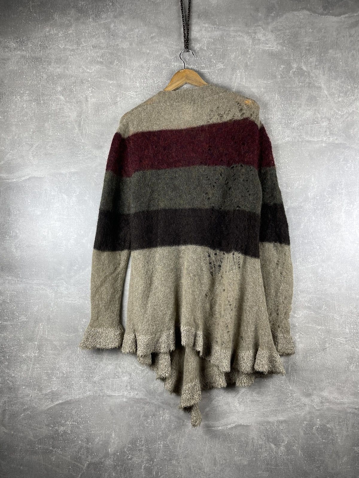 Other Sarah Pacini Italy Artistic Mohair Merino Wool Textured Knit Size ONE SIZE - 7 Thumbnail