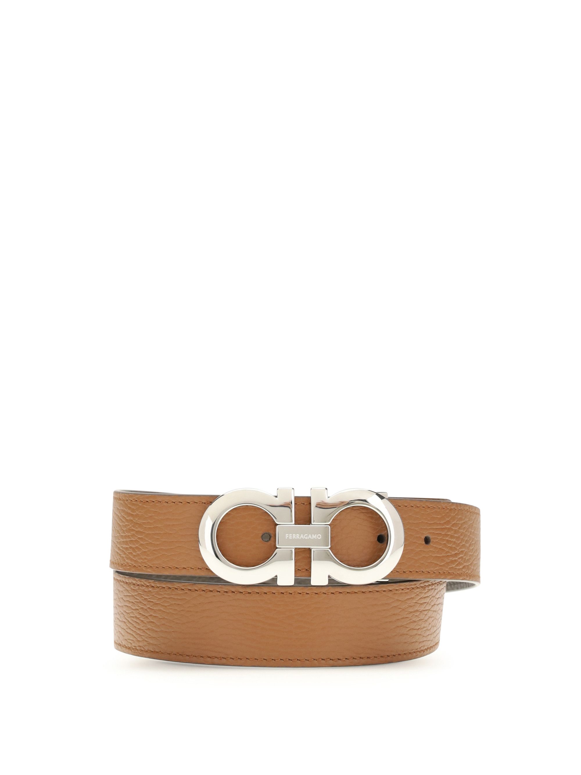 Salvatore Ferragamo Reversible and adjustable Gancini Belt Size ONE SIZE - 1 Thumbnail