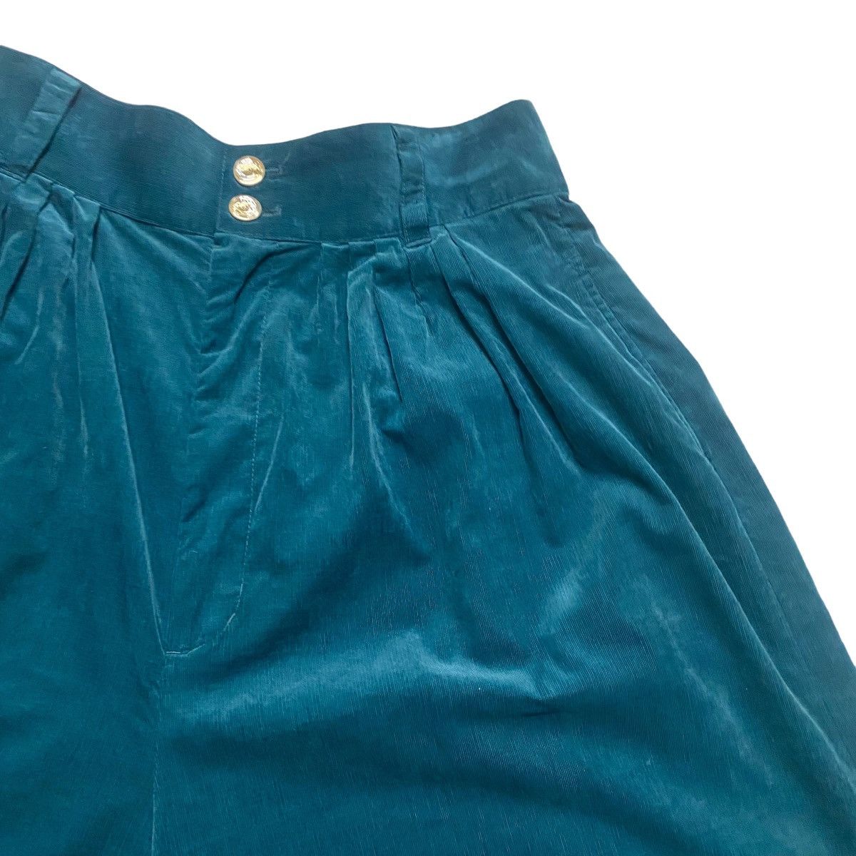 Issey Miyake Sunao kuwahara Velvet Pleated Hakama Pants Cropped Size 30" / US 8 / IT 44 - 4 Thumbnail