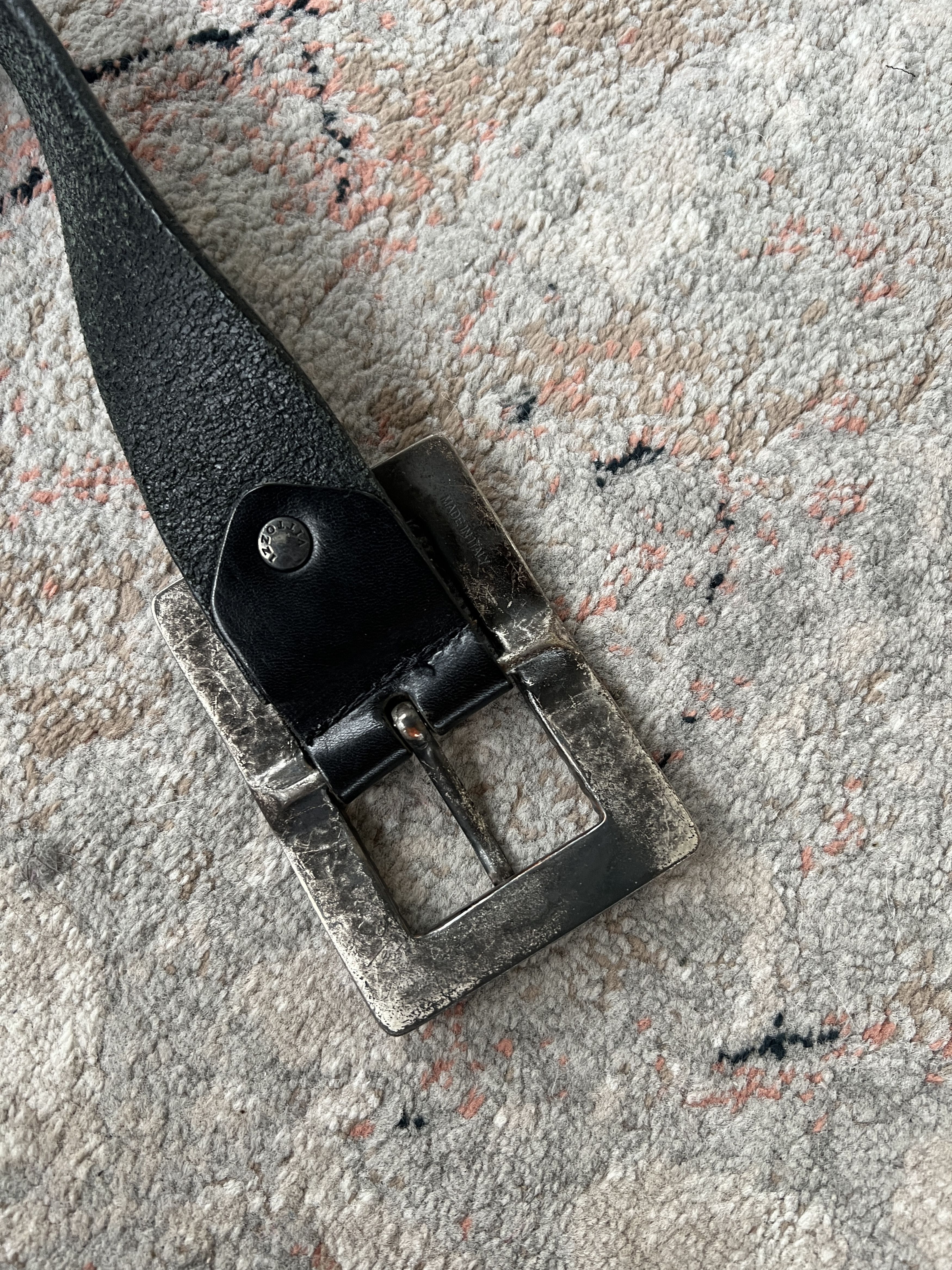Vintage Vittozzi Leather Belt Size ONE SIZE - 3 Thumbnail