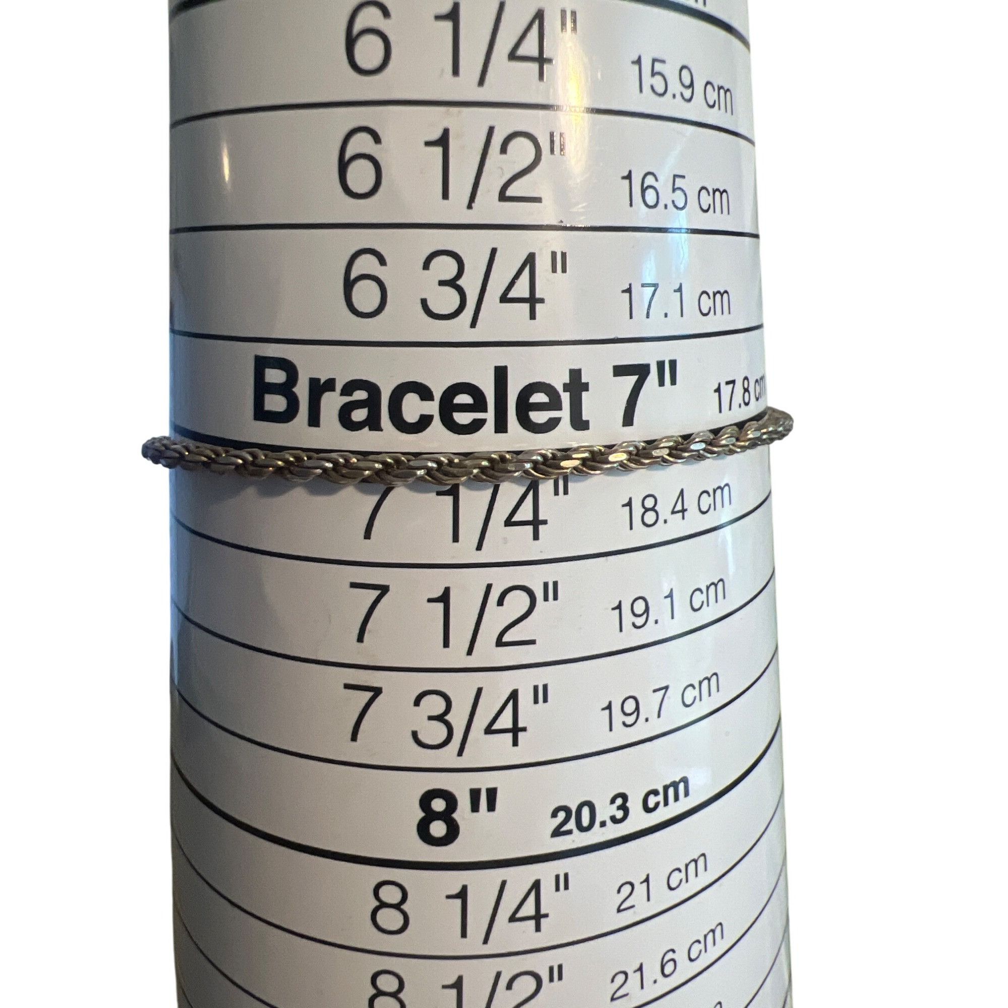 Other Vintage Sterling Silver Rope Chain Bracelet Lobster Clasp Tw Size ONE SIZE - 4 Thumbnail