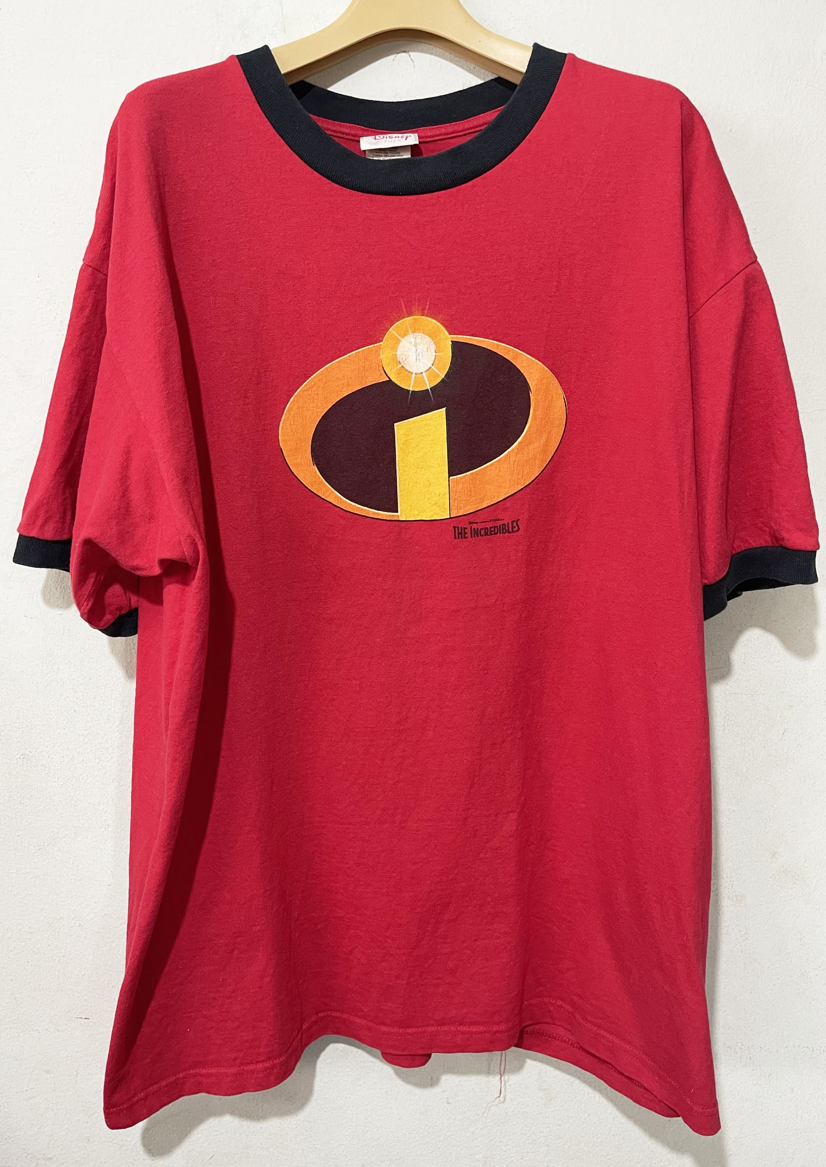 Disney 2004 The Incredibles Ringer Tee Size US XL / EU 56 / 4 - 1 Thumbnail