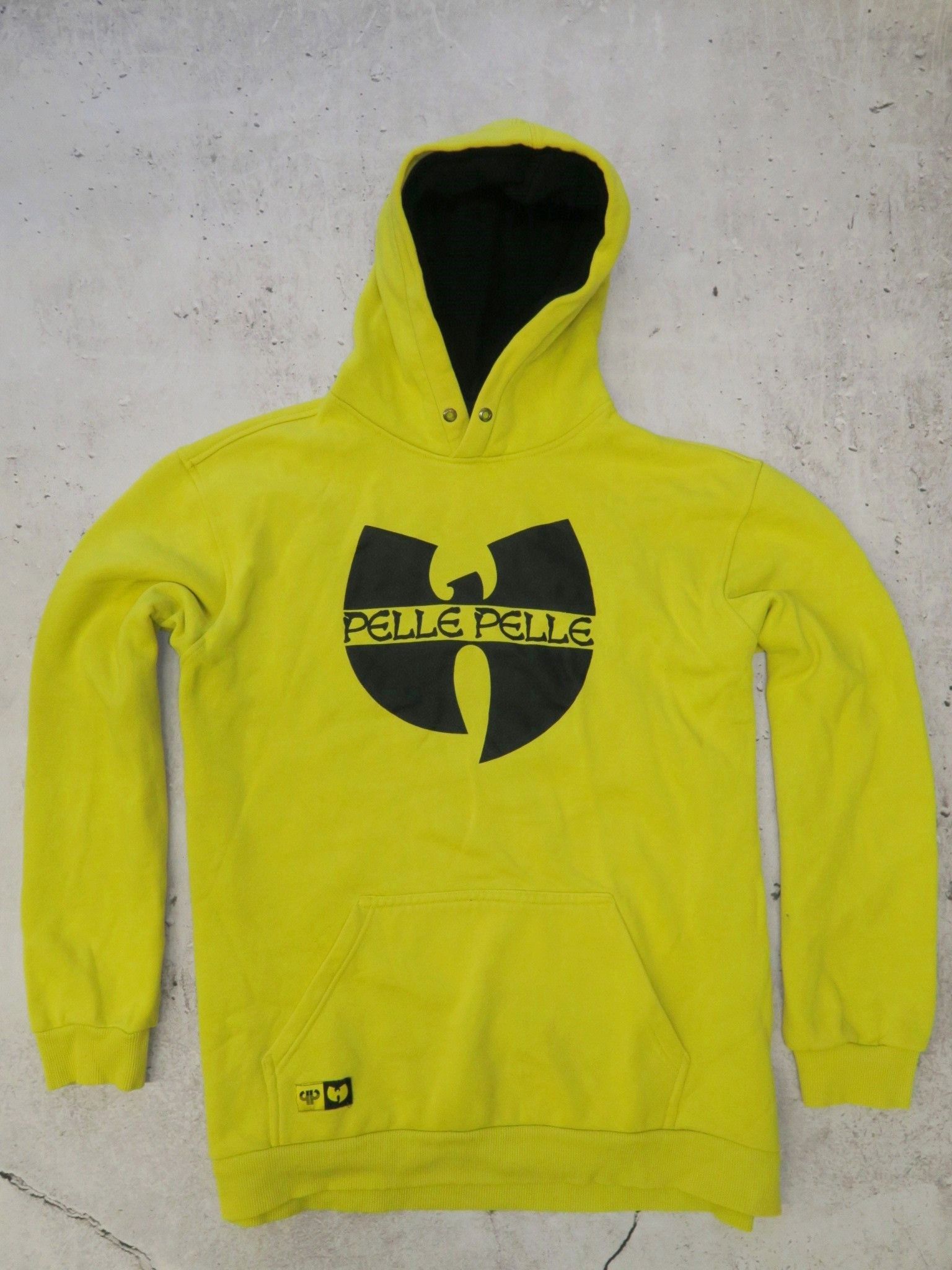 image of Wu Tang Clan Pele Pele Xl/ Hoody in Yellow, Men's (Size 2XL)