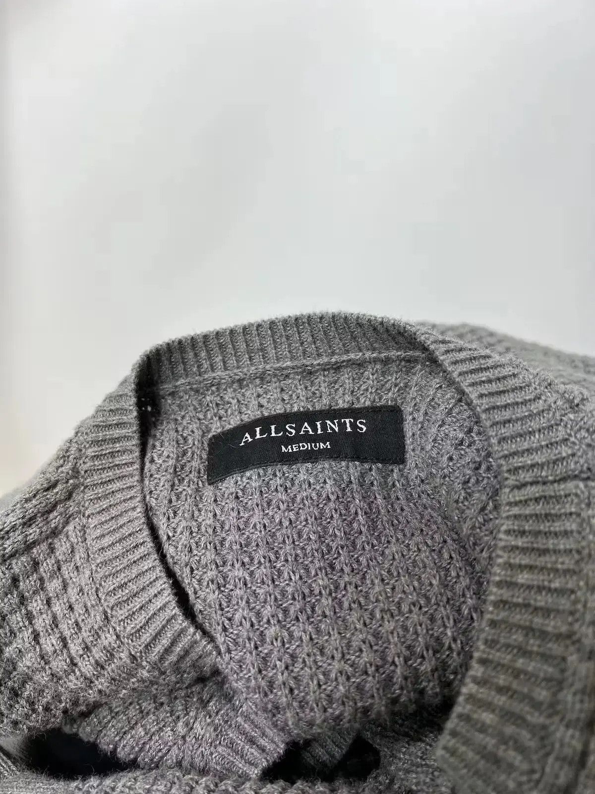 20471120 × Allsaints × Japanese Brand All Saints wells crew sweater Size US M / EU 48-50 / 2 - 4 Thumbnail