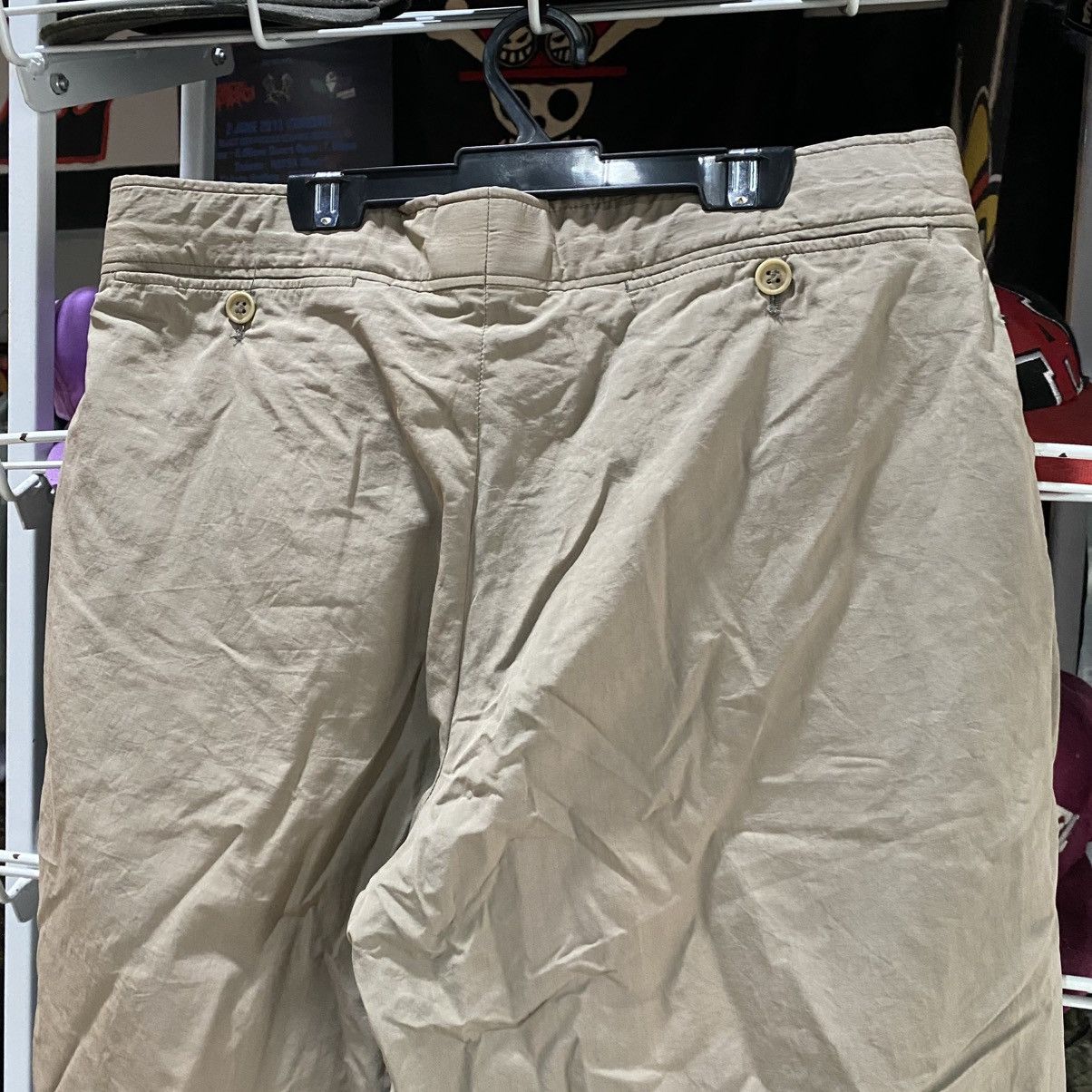 Giorgio Armani Vintage Giorgio Armani Beige Casual Pants Baggy Size US 34 / EU 50 - 9 Thumbnail