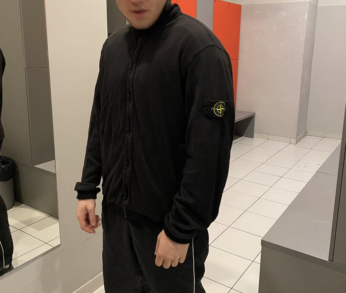 Stone Island Stone island zip sweatshirt vintage Size US XL / EU 56 / 4 - 1 Thumbnail