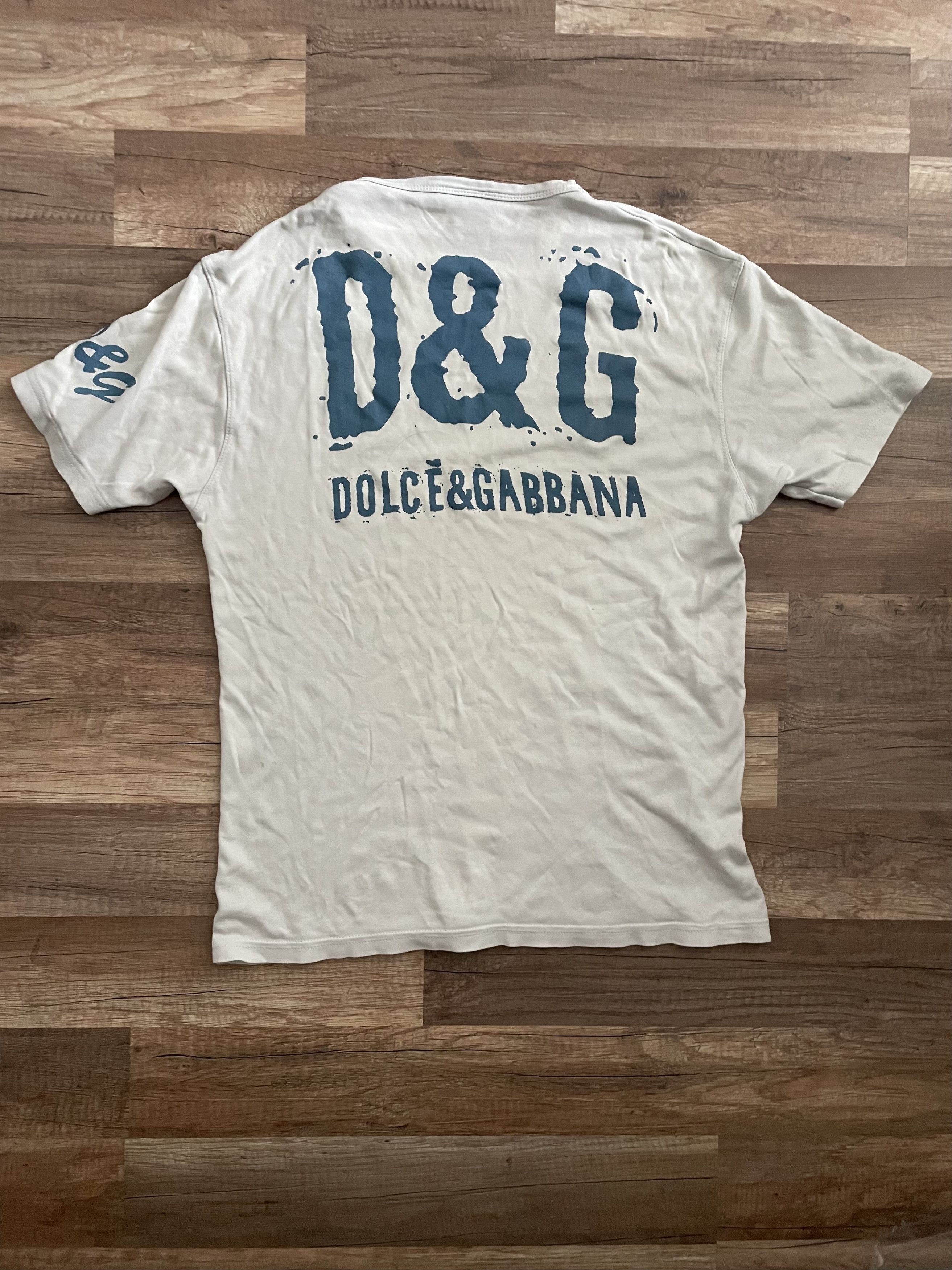 Dolce & Gabbana Archival D&G Dolce & Gabbana Tee - Made in Italy Size US M / EU 48-50 / 2 - 1 Thumbnail