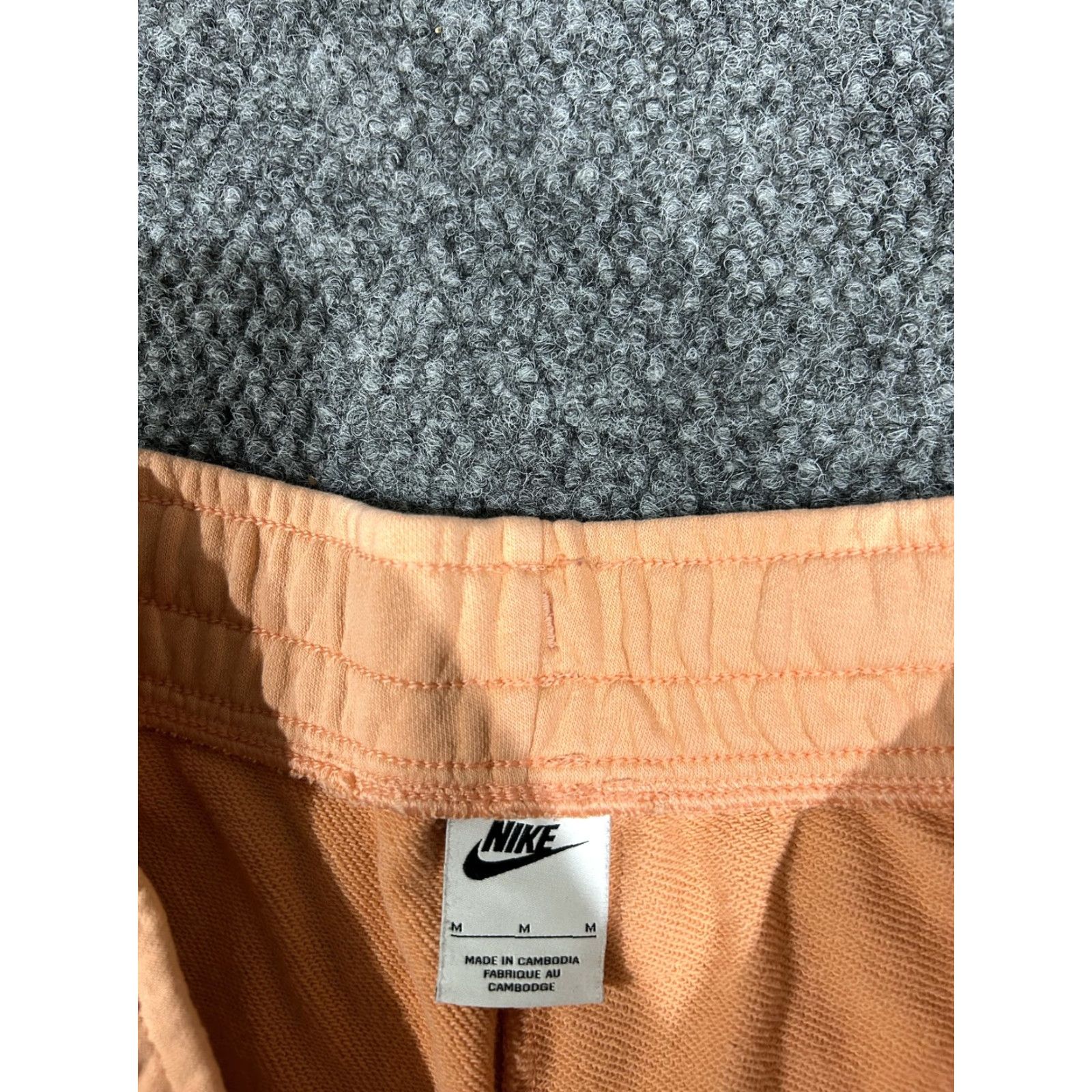 Nike Nike Sweatpants Mens Medium Orange French Terry Joggers Big Swoosh Athletic Size US 31 - 5 Thumbnail