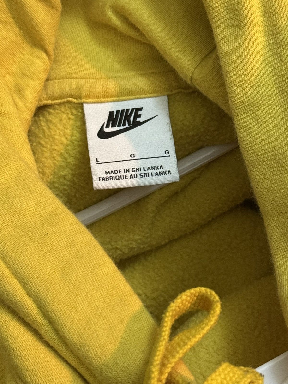 Nike Nike hoodie Yellow Size US L / EU 52-54 / 3 - 2 Thumbnail