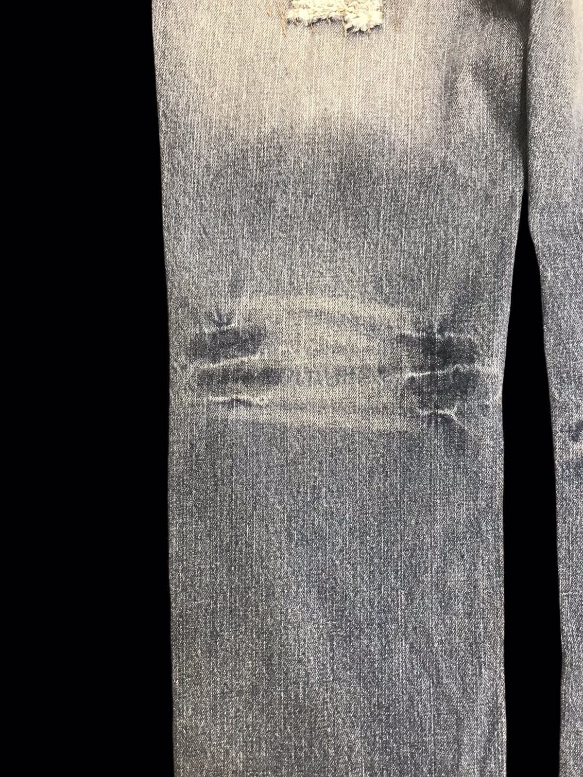 Japanese Brand 💥 Double Waist💥ZEROSAIL Designer Japan Punk Denim F152 Size US 32 / EU 48 - 14 Thumbnail