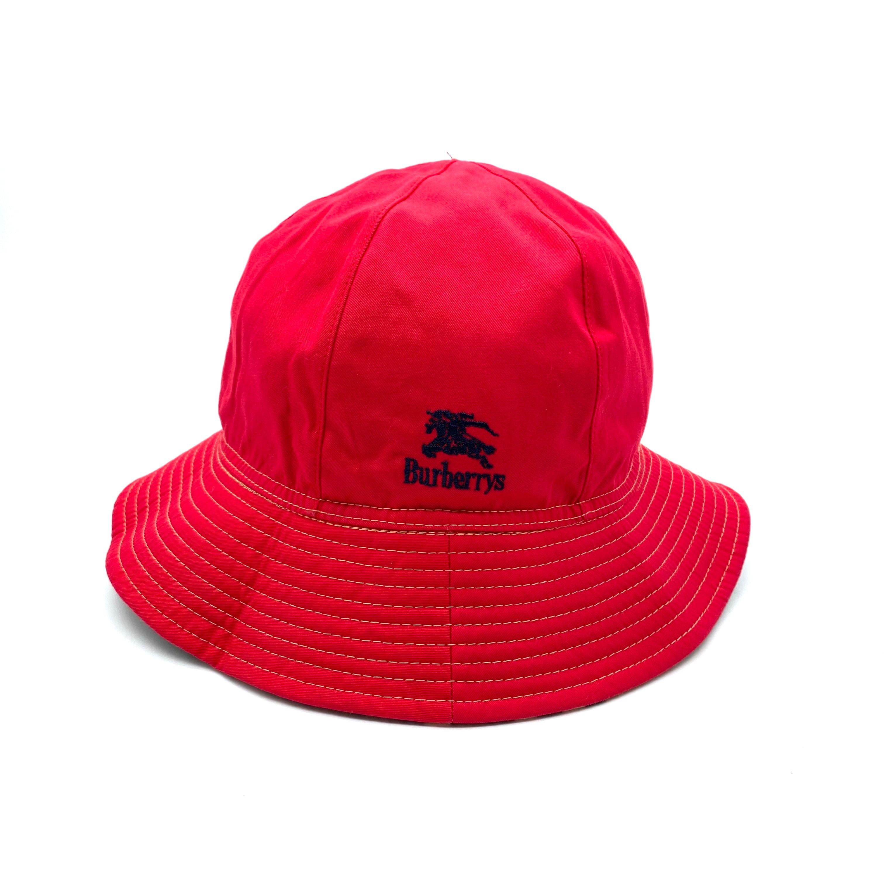 Burberry Vintage Burberrys Bucket Hat Nova Check Size ONE SIZE - 5 Thumbnail
