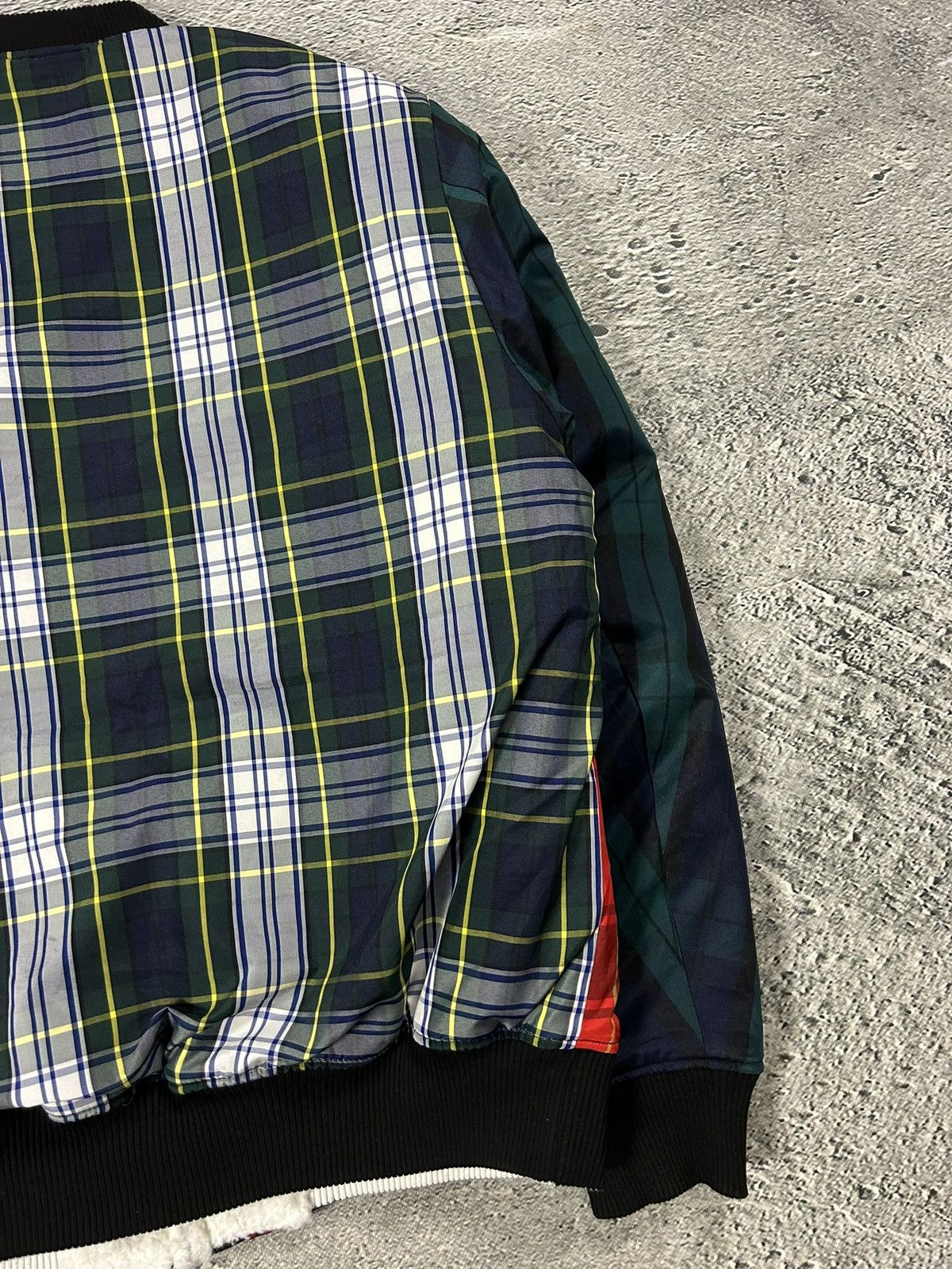 Stussy Stussy Sherpa bomber jacket reversible fleece tartan Size US XL / EU 56 / 4 - 8 Thumbnail