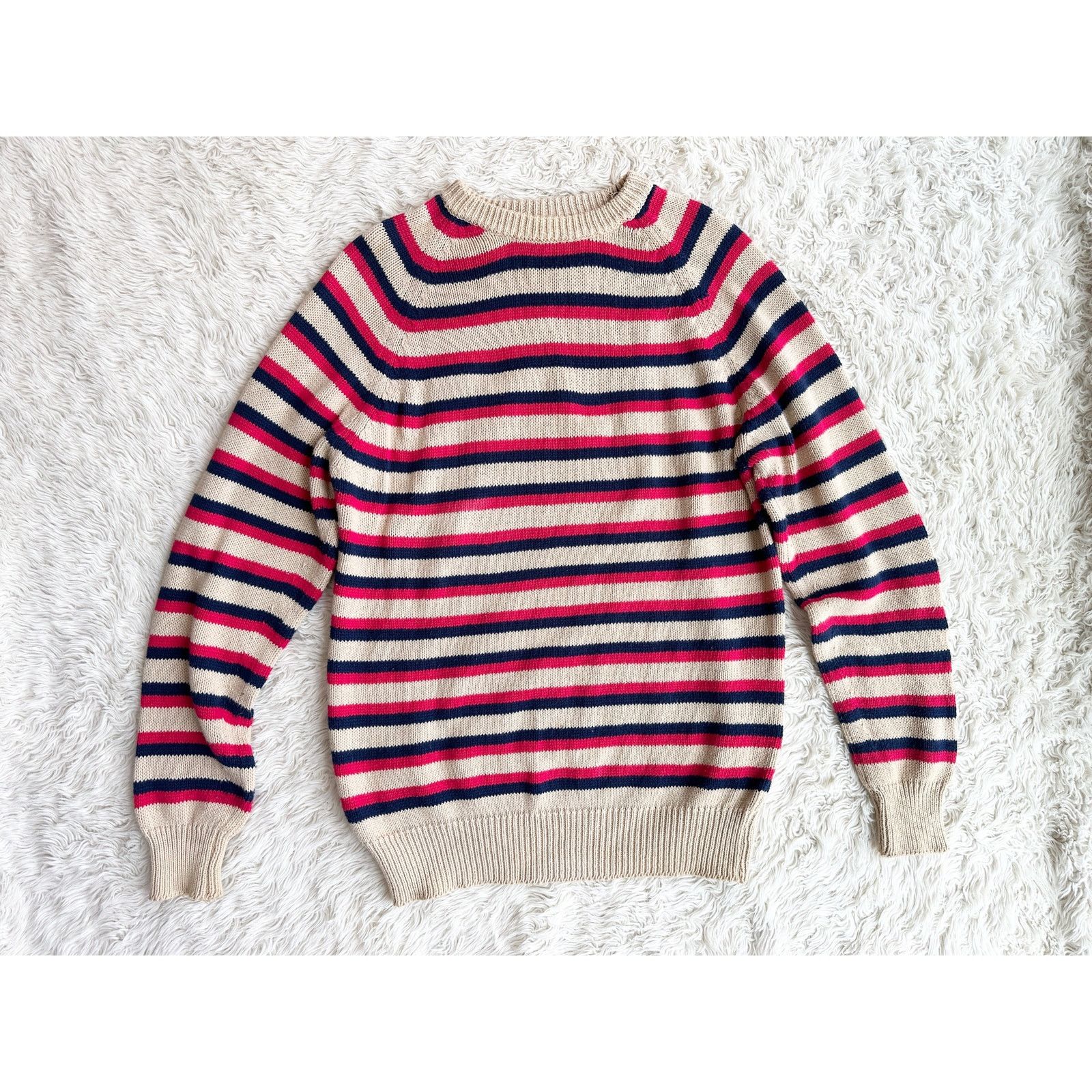Lands' End Vintage Lands End Cotton Sweater Size US M / EU 48-50 / 2 - 1 Thumbnail