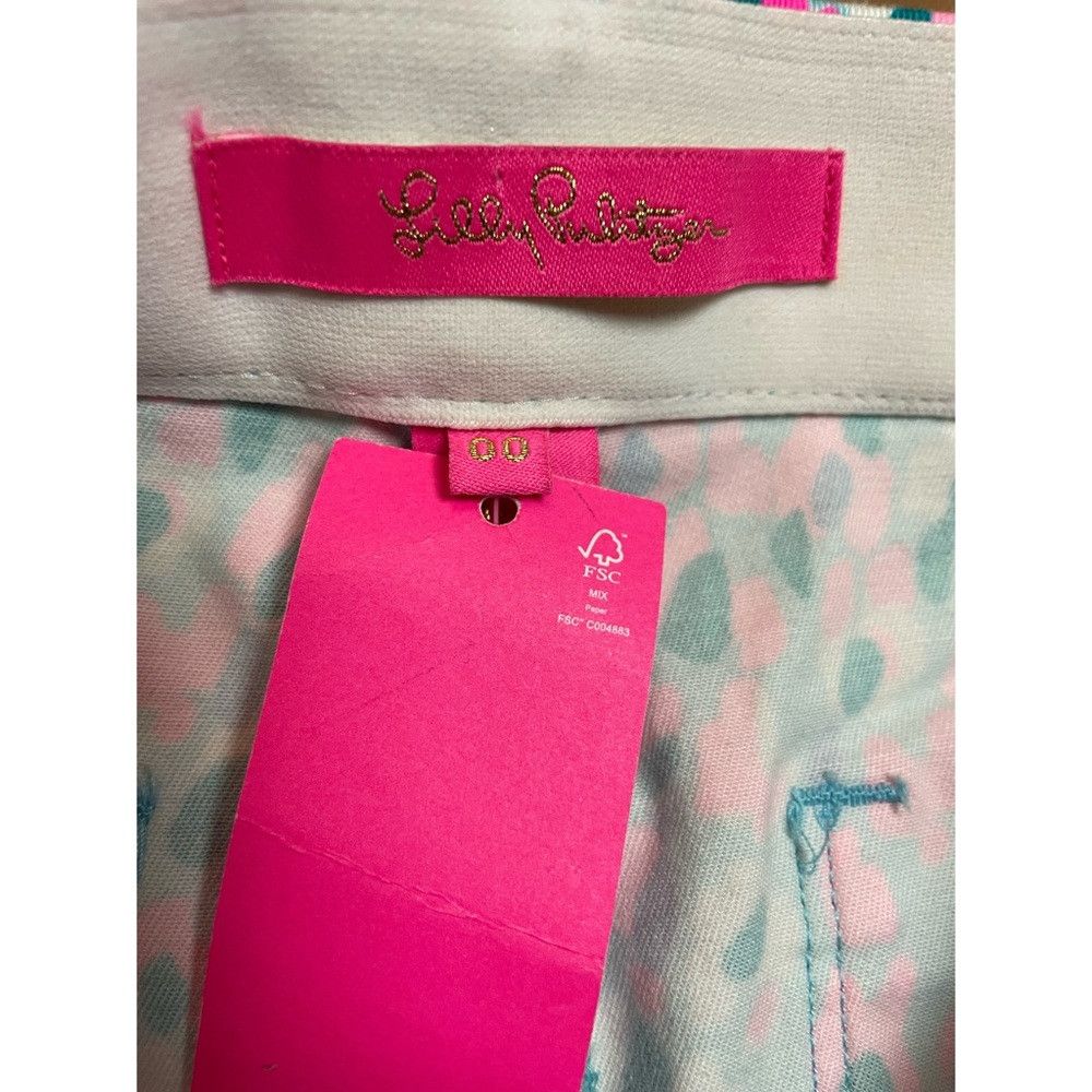 Lilly Pulitzer NWT New $128 Lilly Pulitzer Divia Multi Hottie Dottie Stret Size 24" / US 00 / IT 34 - 9 Thumbnail