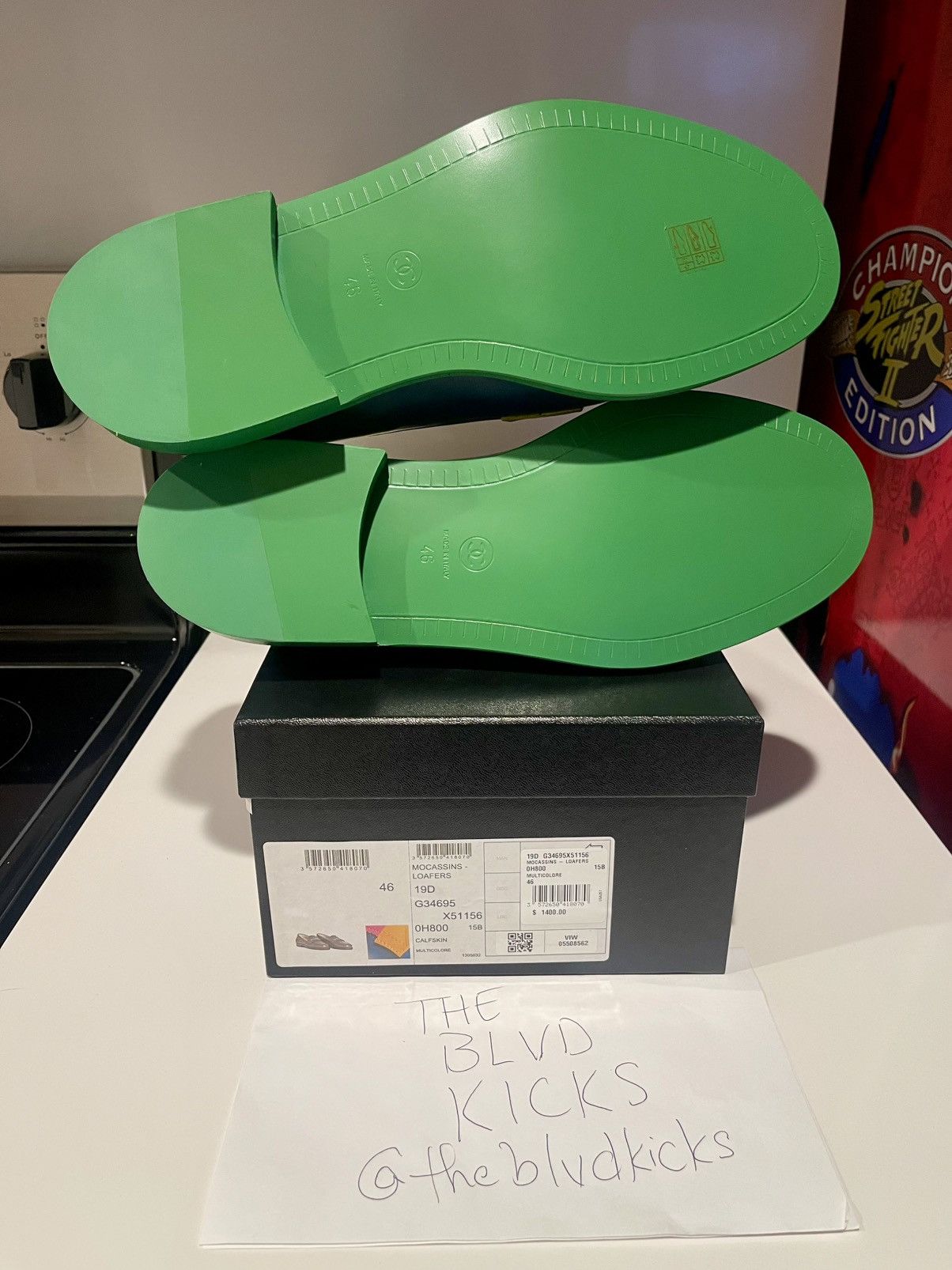 Chanel 2019 Pharrell Williams x CHANEL Loafers Multicolor Size US 13 / EU 46 - 7 Thumbnail