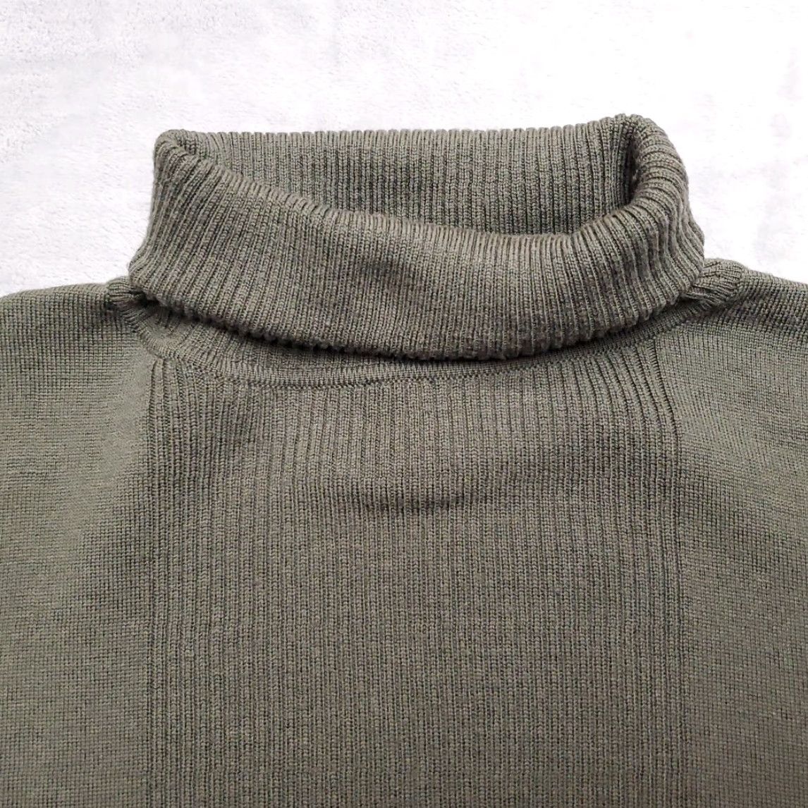 Pendleton VINTAGE Pendleton Sweater Womens S Green 100% Merino Wool Turtleneck Retro Classic Pullover Long Sleeve Knit Solid Womens Size S / US 4 / IT 40 - 2 Thumbnail
