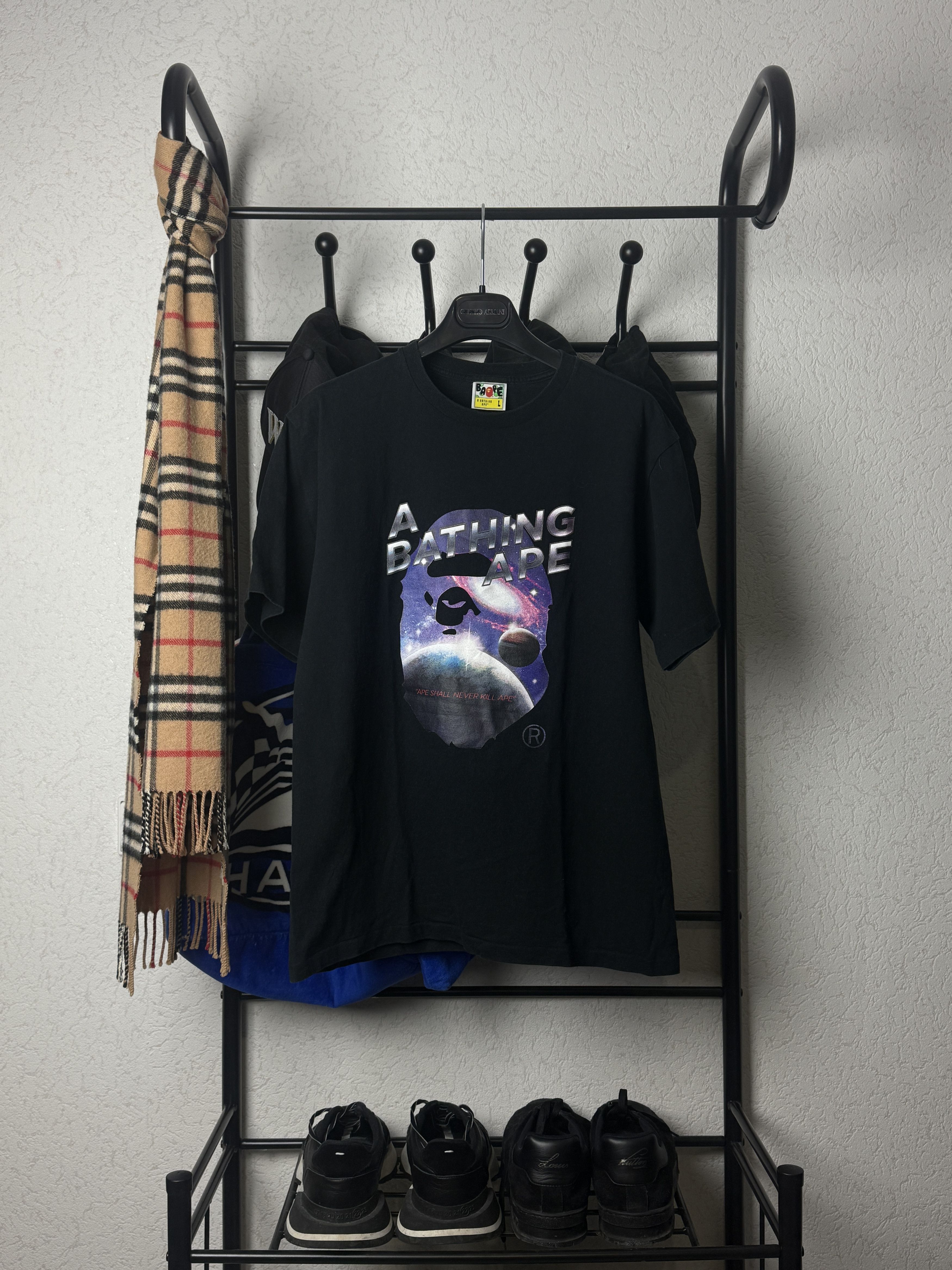 Bape SS21 Bape galaxy tshirt Size US L / EU 52-54 / 3 - 1 Thumbnail