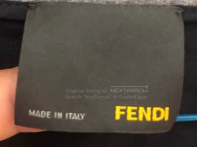 Fendi Fendi Gray woolen coat with classic flounce design Size S / US 4 / IT 40 - 4 Thumbnail