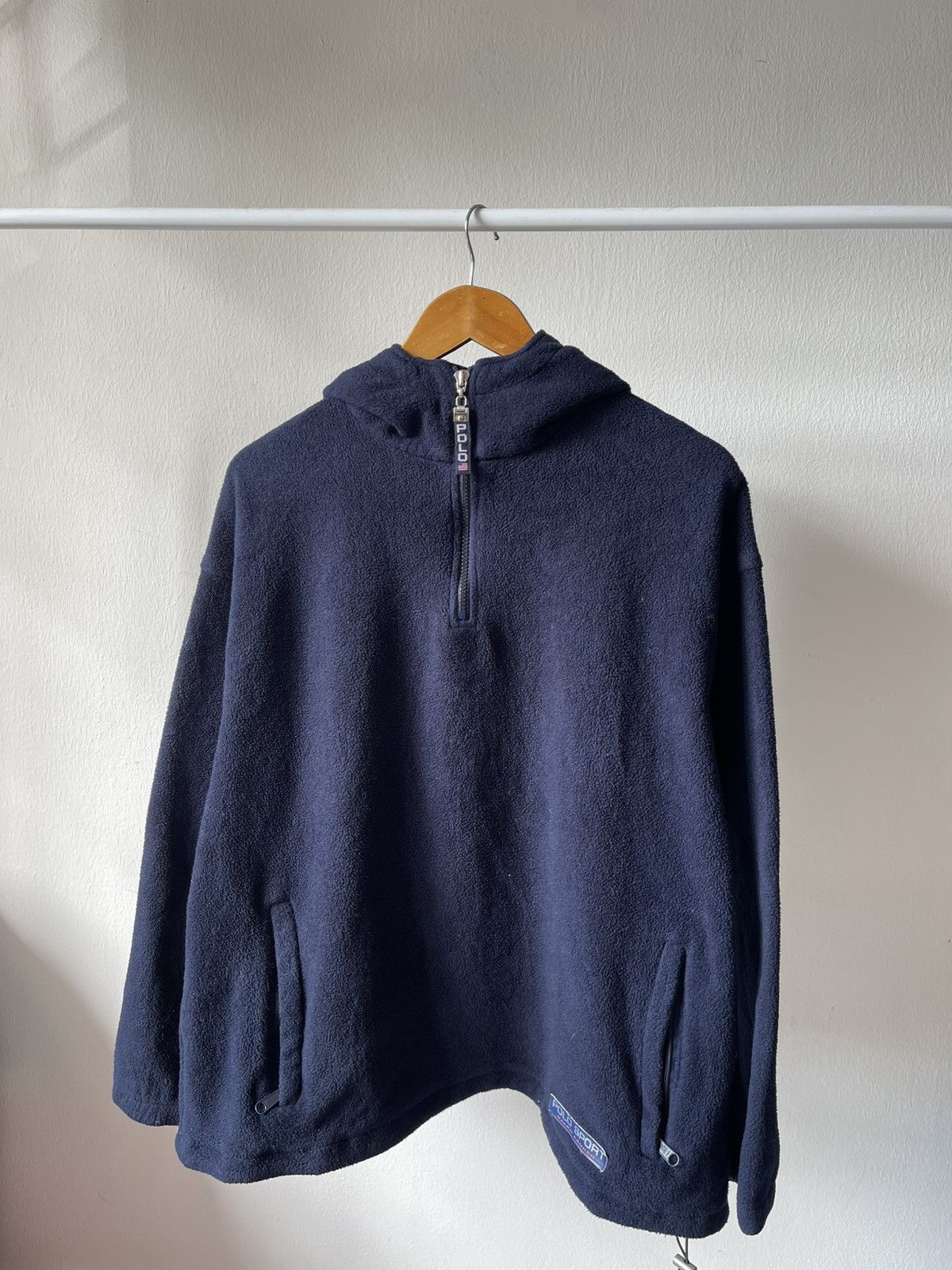 90s Polo Sport Ralph Lauren Anorak Fleece Jacket