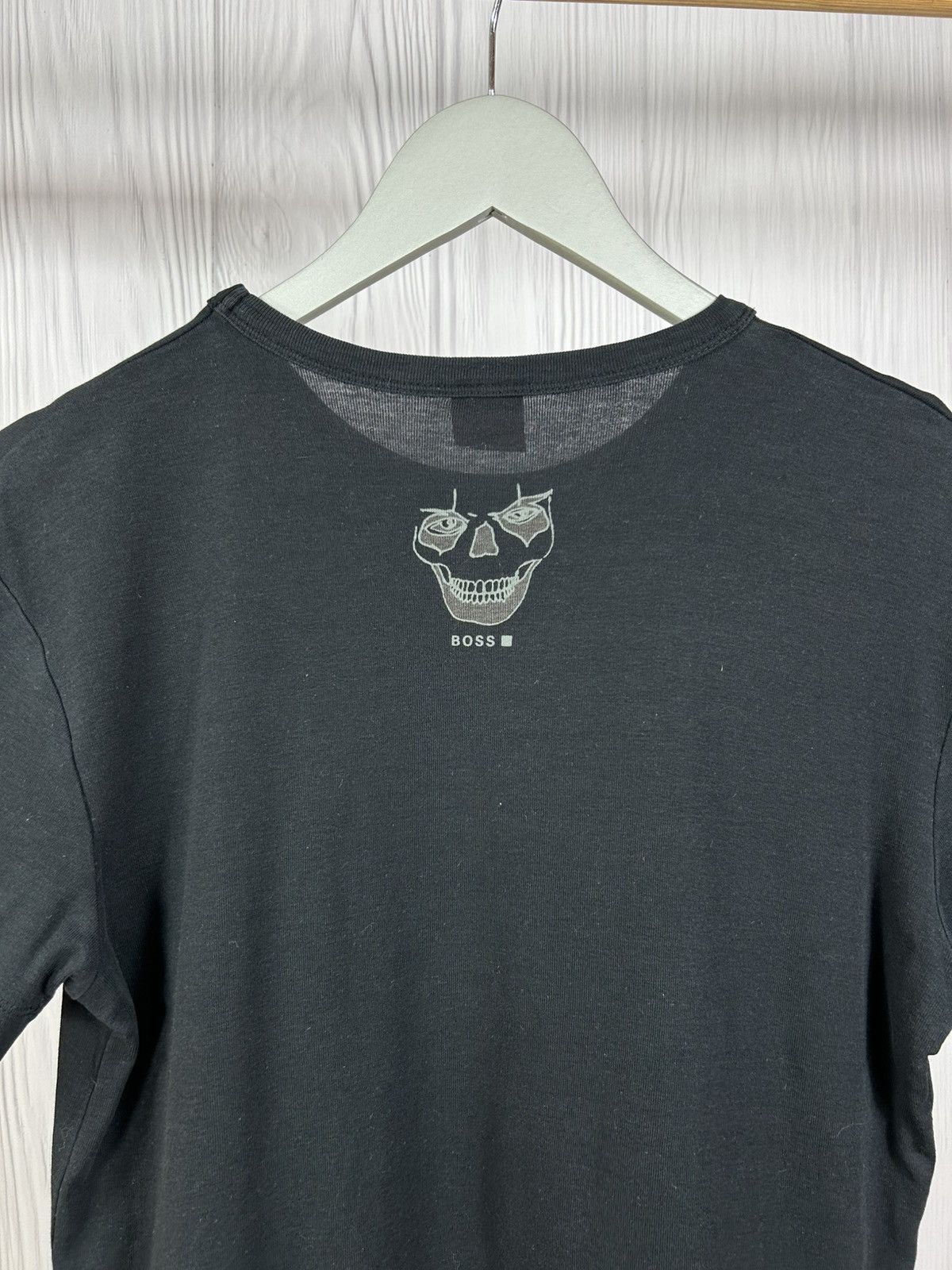 Hugo Boss Vintage Hugo Boss Orange Skull T-Shirt Size S Size US S / EU 44-46 / 1 - 5 Thumbnail