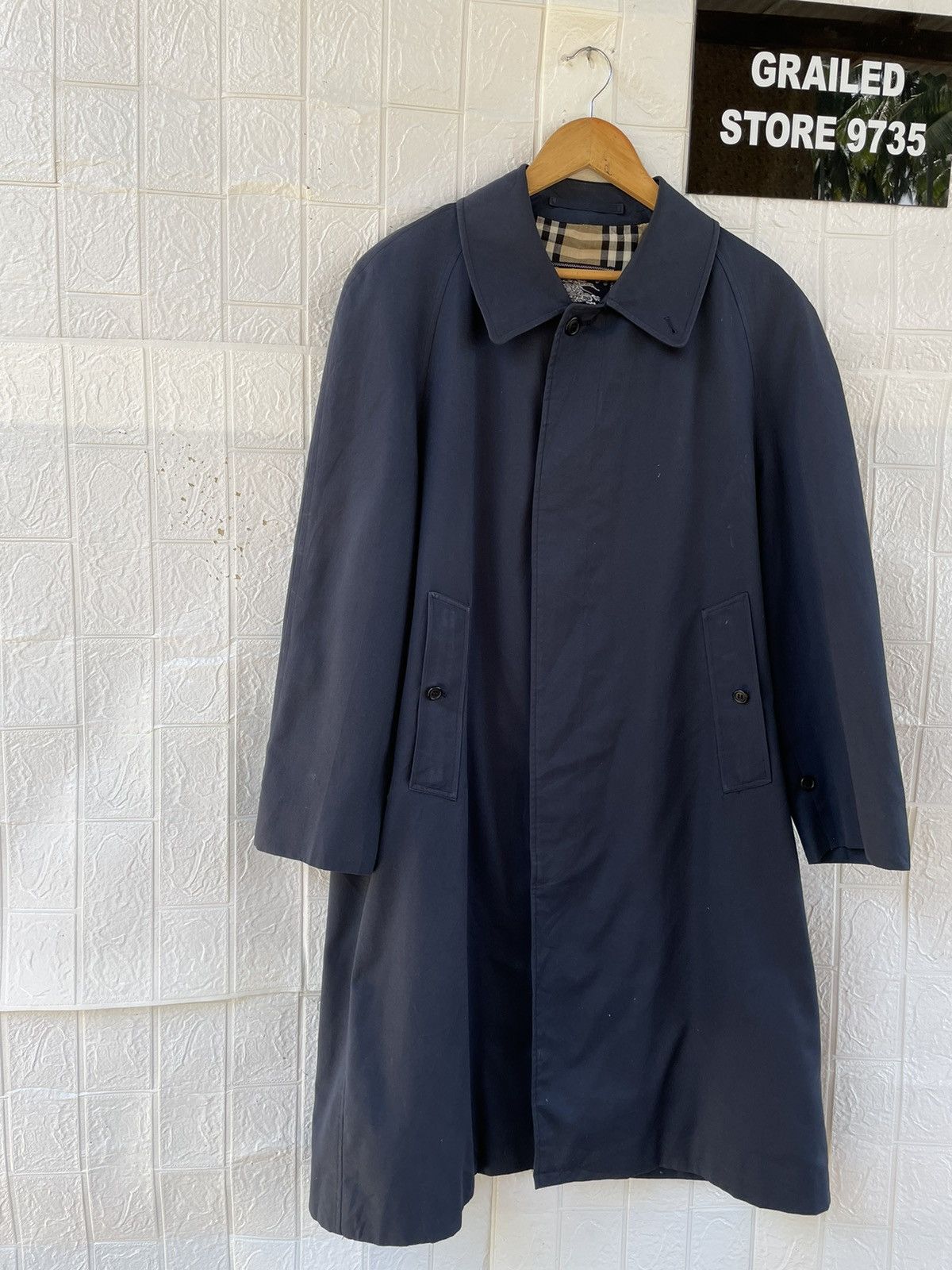 Burberry Burberrys Long Coat/Blazer Size US L / EU 52-54 / 3 - 3 Thumbnail