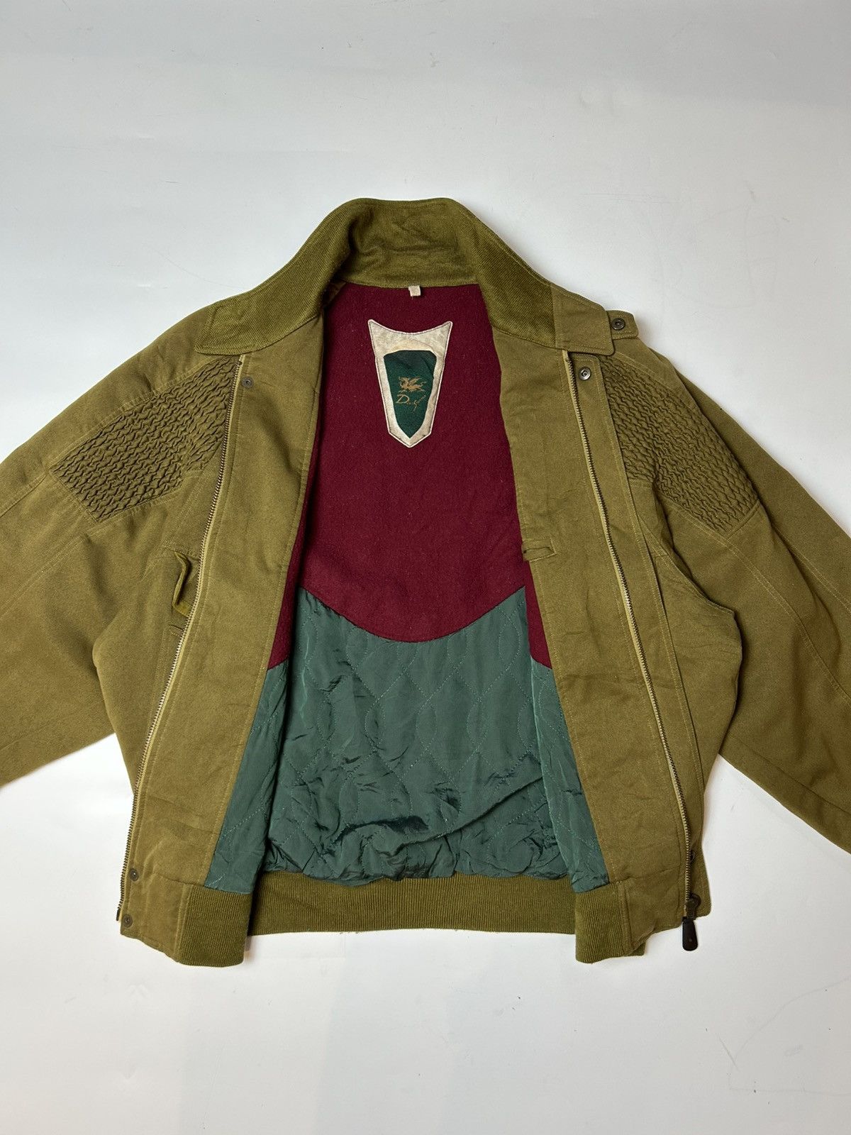 Japanese Brand × Vintage DIVISECINO VINTAGE STYLE BOMBER JACKET Size US XL / EU 56 / 4 - 3 Thumbnail