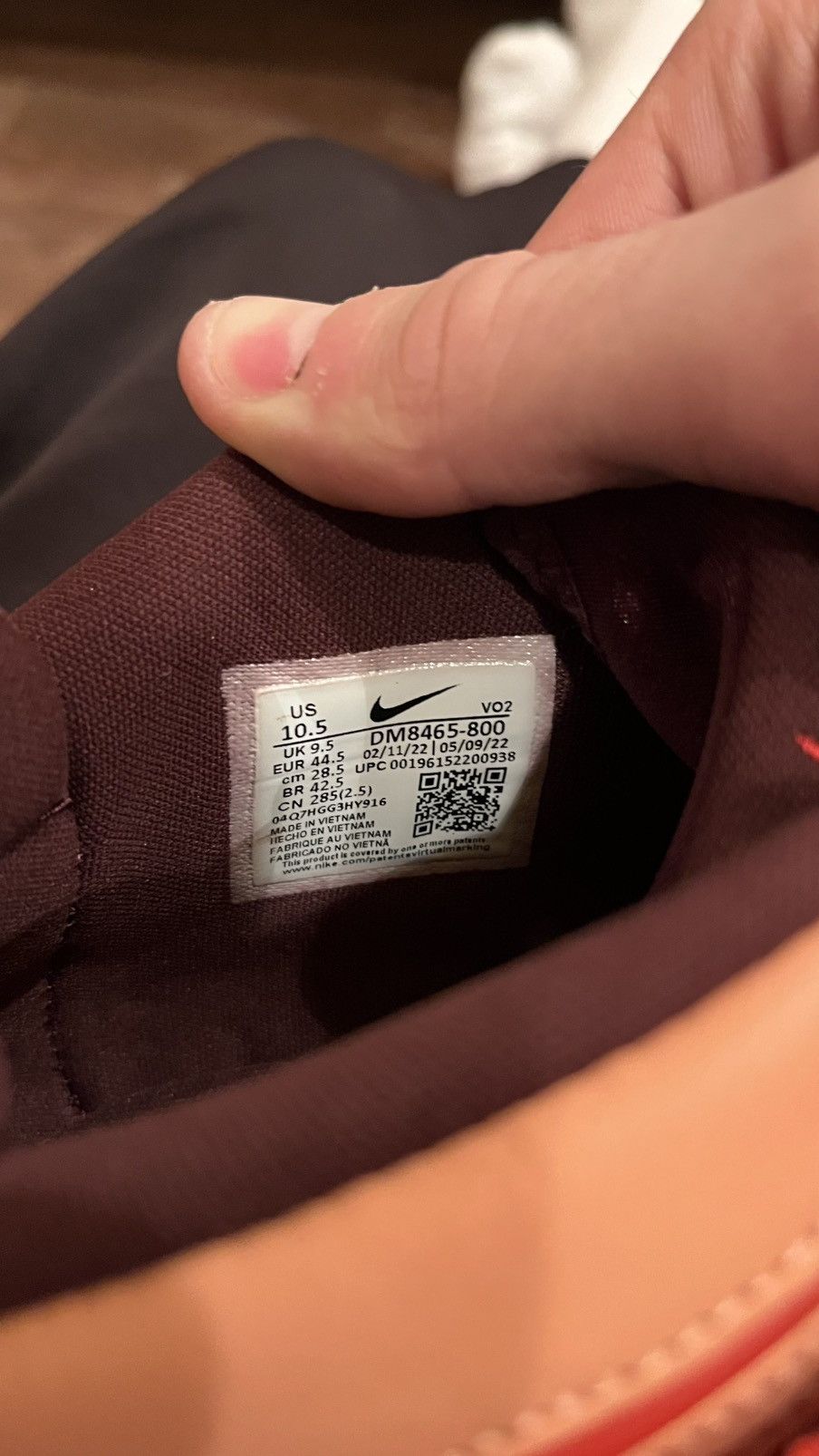 Nike Nike Air Adjust Force Ambush Light Madder Root Size US 10.5 / EU 43-44 - 6 Thumbnail