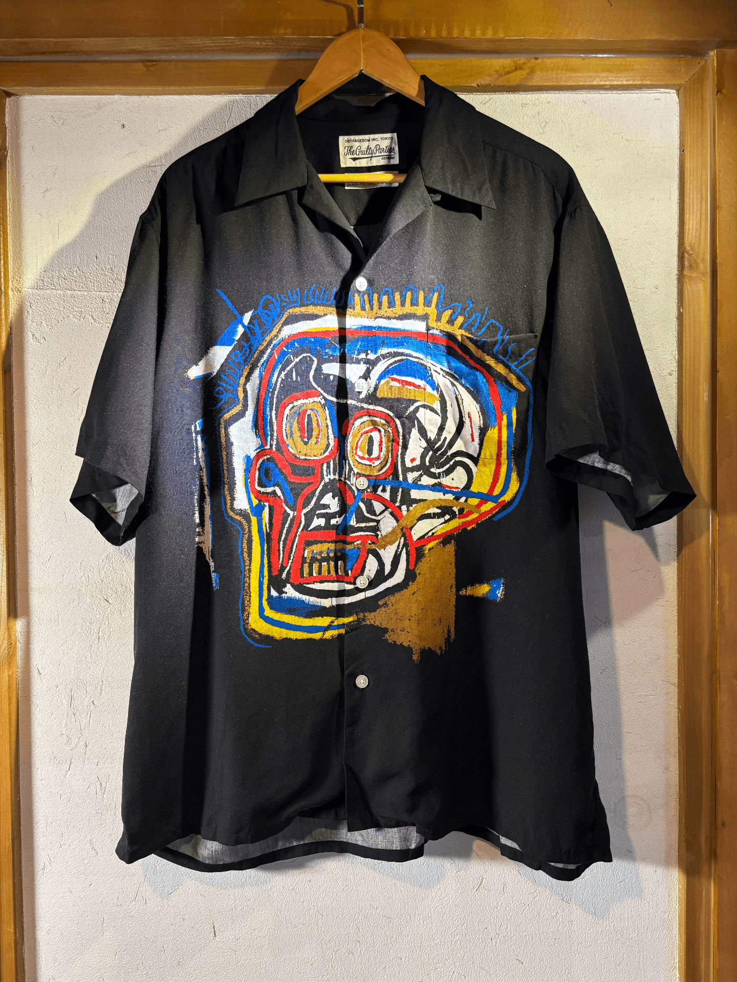 Wacko Maria Wacko Maria x Basquiat Short-Sleeve Shirt Size US XL / EU 56 / 4 - 1 Thumbnail