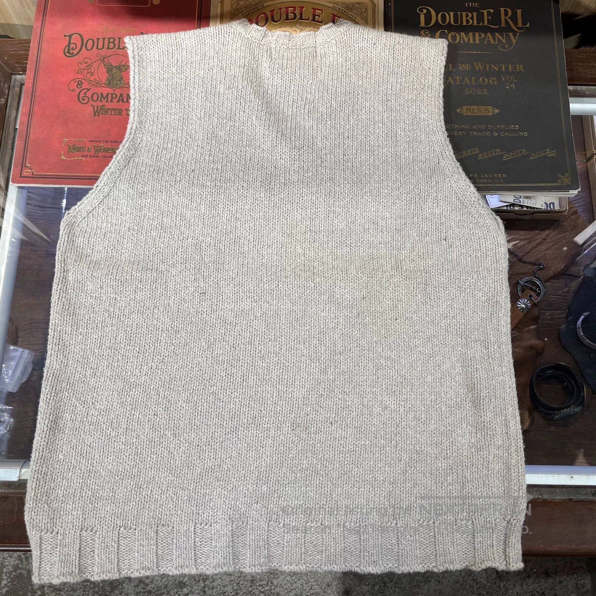RRL Ralph Lauren RRL Cotton Linen Knit Vest. Size US S / EU 44-46 / 1 - 2 Thumbnail