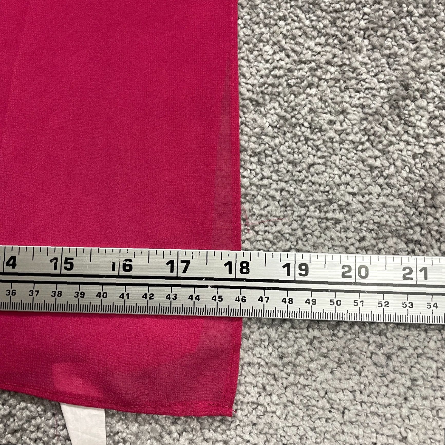 Pinko Unbranded Shawl Scarf Wrap Womens One Size Watermelon Pink Rectangle 58" x 18" Size ONE SIZE - 4 Thumbnail