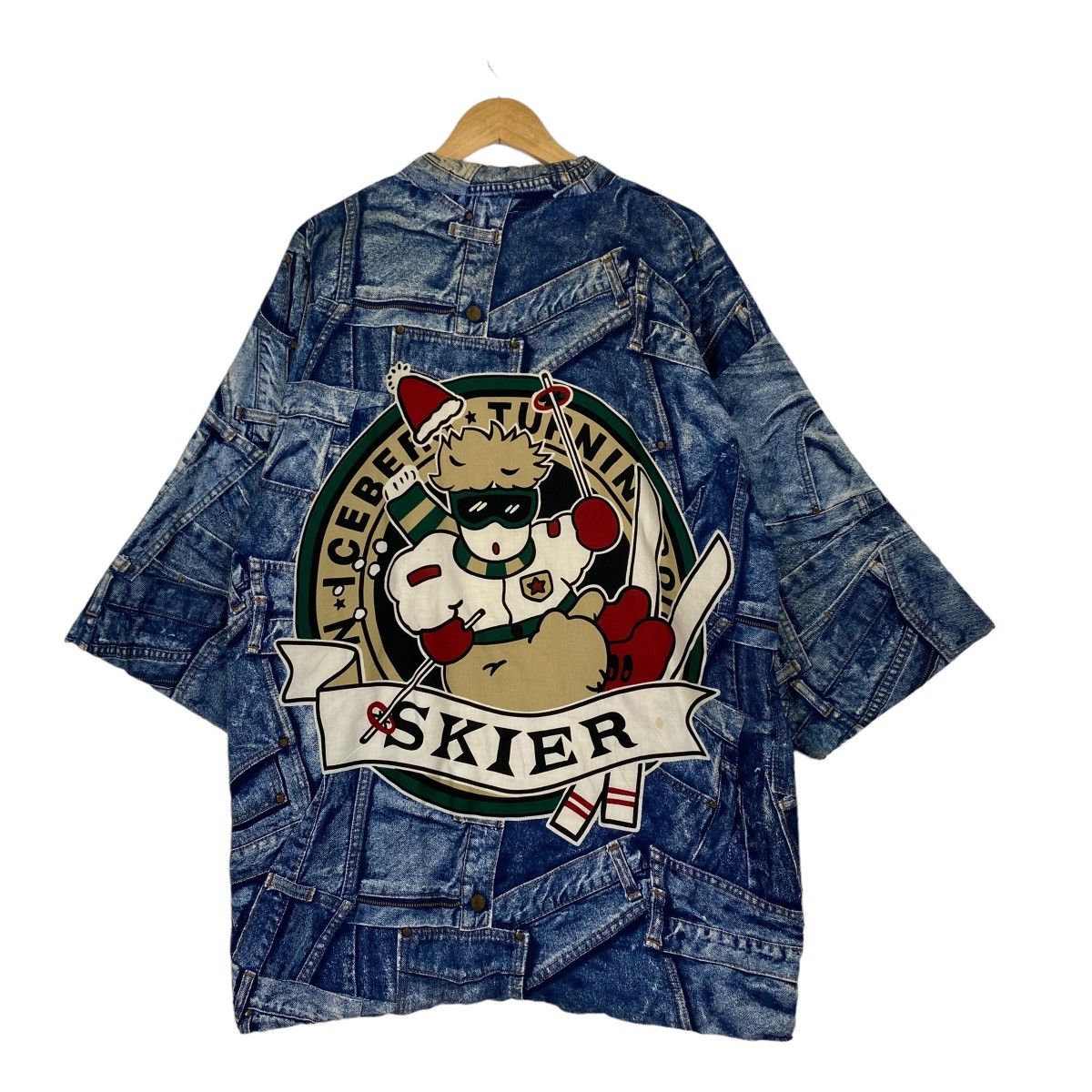 Indigo 💥RARE💥 Ice Berg Printed Kimono Hanten Size US M / EU 48-50 / 2 - 1 Thumbnail