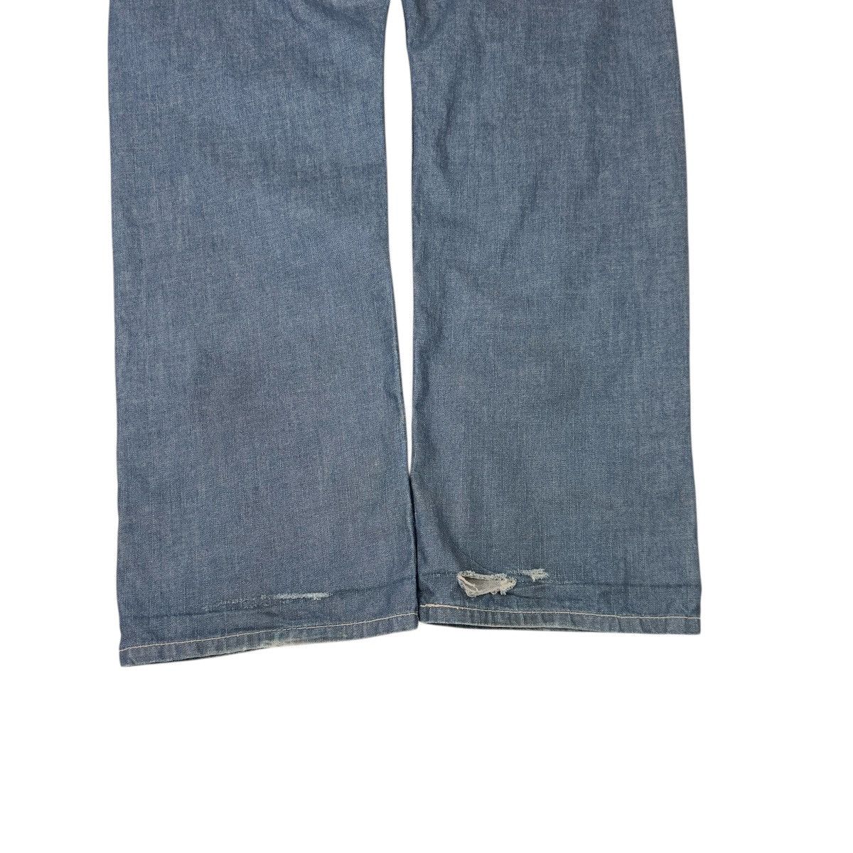 Levi's Levi's 514 Slim Straight Jeans Mens W36 L34 Blue Denim Size US 36 / EU 52 - 3 Thumbnail