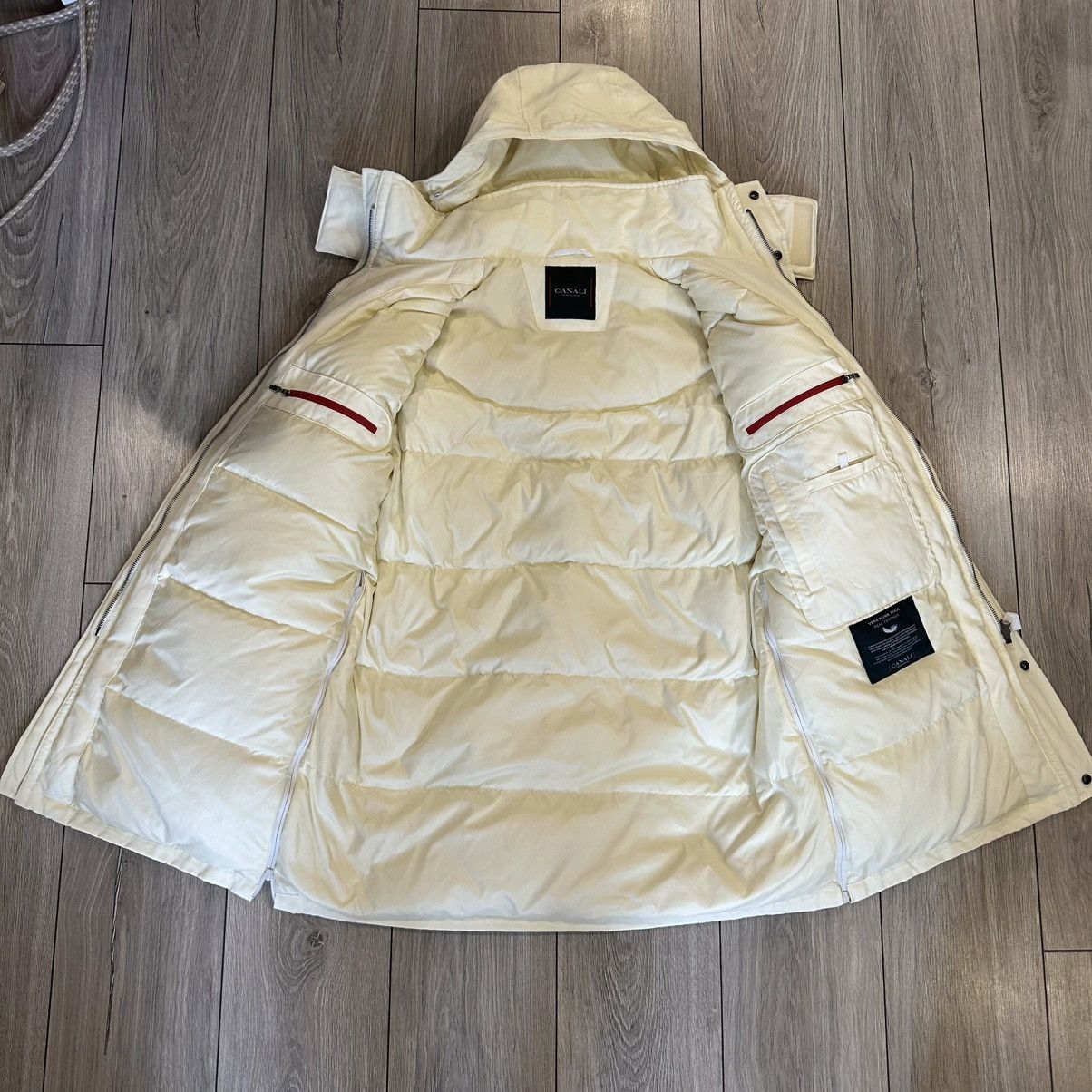 Canali CANALI SPORTSWEAR MEN’S Down Jacket Parka Size 50 M-L Size US M / EU 48-50 / 2 - 17 Thumbnail