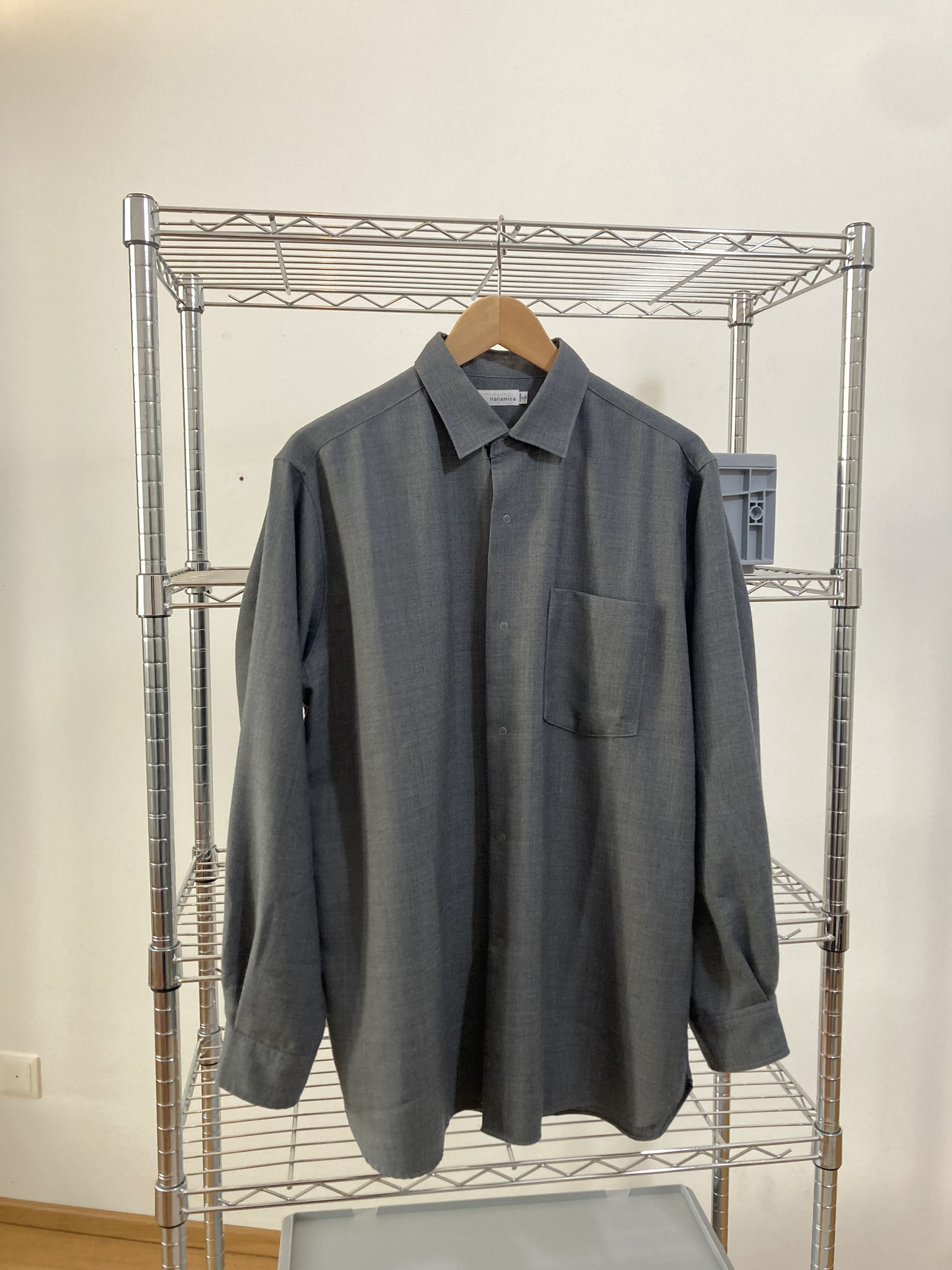 Nanamica Regular Collar Wind Shirt Size US S / EU 44-46 / 1 - 1 Thumbnail