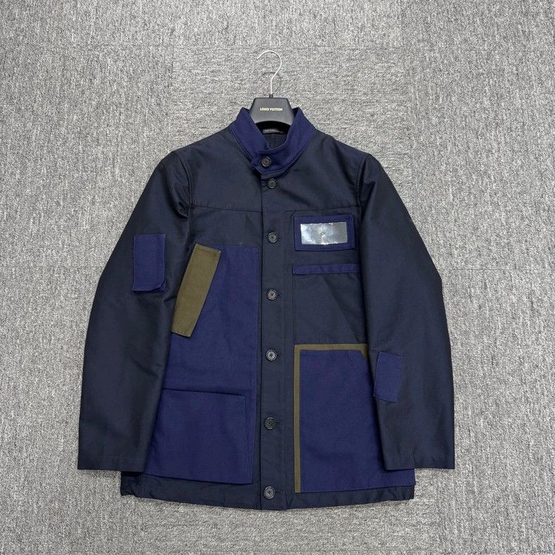 Jil Sander Jil Sander Structural Patchwork Jacket Size L / US 10 / IT 46 - 1 Thumbnail