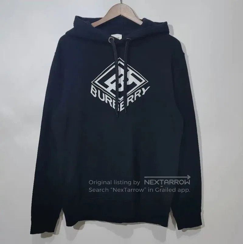 Burberry Black Cotton Women's Hoodie.