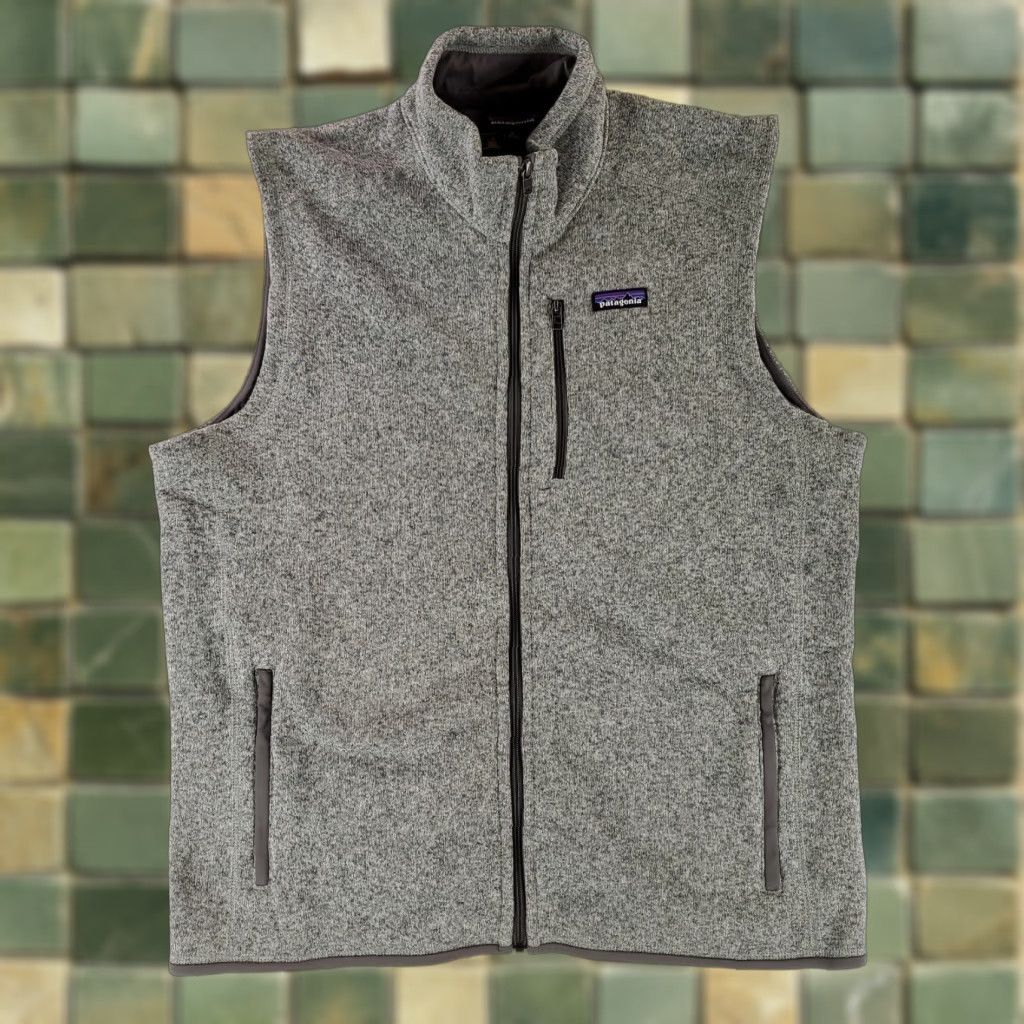 Patagonia Patagonia Vest Better Sweater Moody's Full Zip Gray Mens XL Size US XL / EU 56 / 4 - 1 Thumbnail