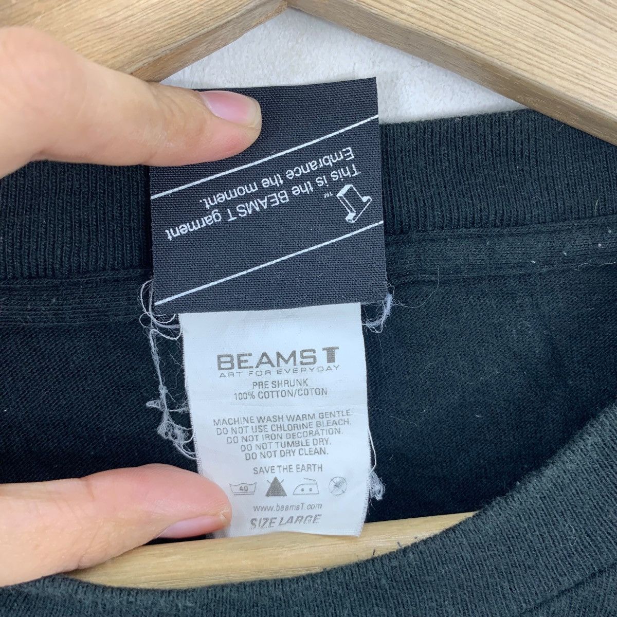 Beams Plus BEAMS PLUS BEAMST Collection Ampersand Tee Shirt Top Art Size US M / EU 48-50 / 2 - 8 Thumbnail