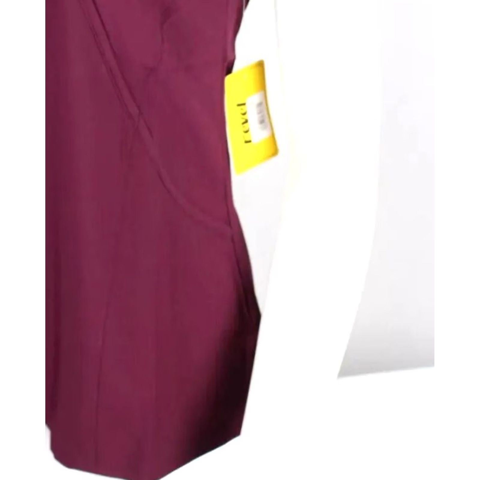 Vintage Tag Scrubs Women's Scrub Top Kate Short Sleeve XS Burgundy Size XS / US 0-2 / IT 36-38 - 5 Thumbnail