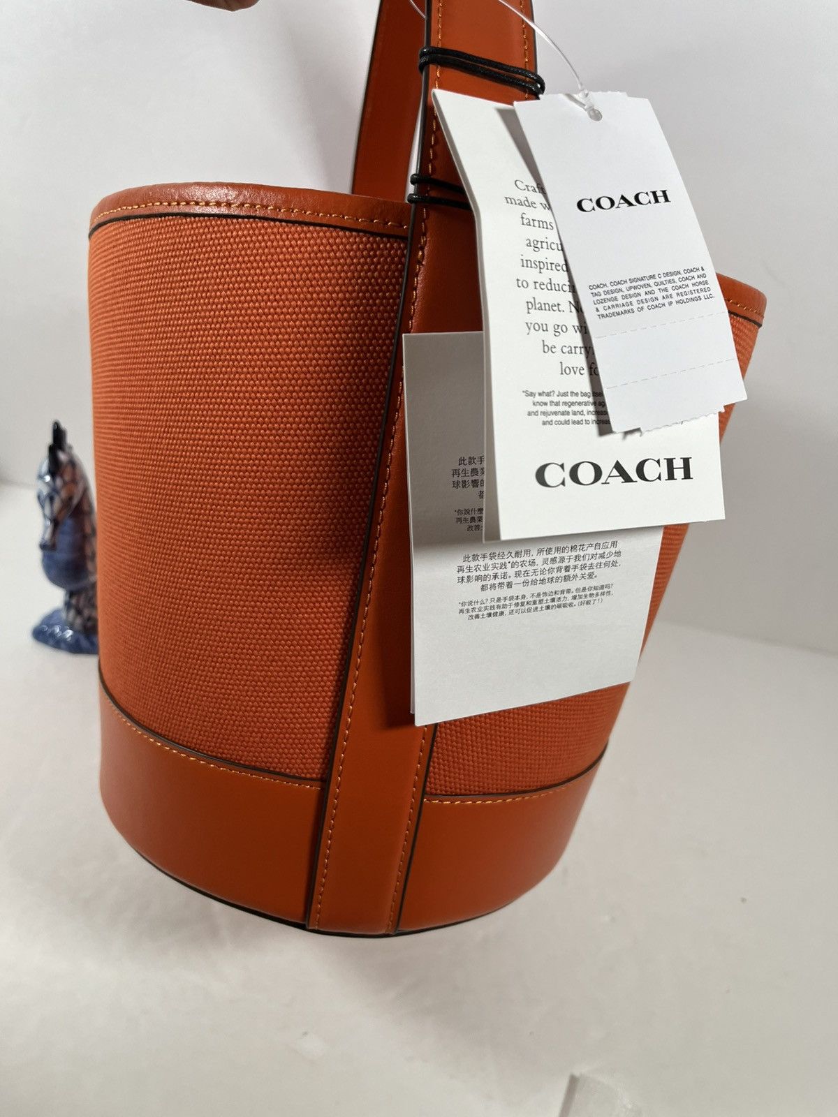 Coach NWT Coach Trick Or Treat Bucket With Halloween Pumpkin Size ONE SIZE - 4 Thumbnail
