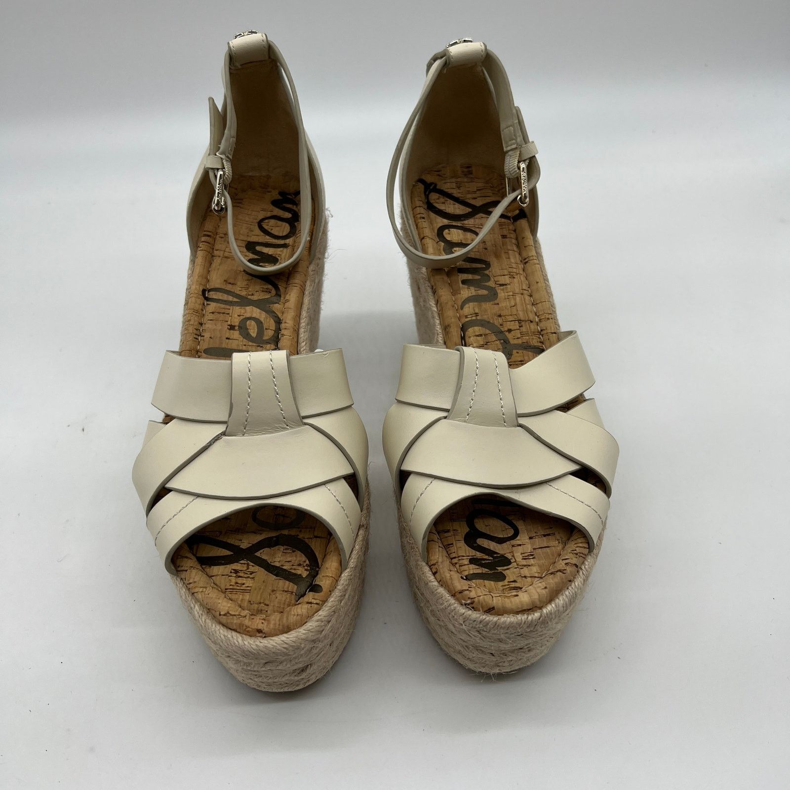 Other Sam Edelman Shoes Size 10 M Woven Leather Wedges Size US 10 / IT 40 - 2 Thumbnail