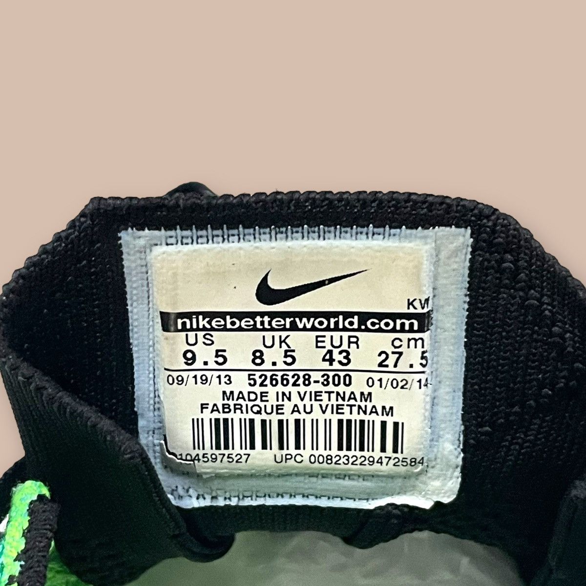 Nike Nike Flyknit Racer "Sport Turquoise" Size US 9.5 / EU 42-43 - 20 Thumbnail